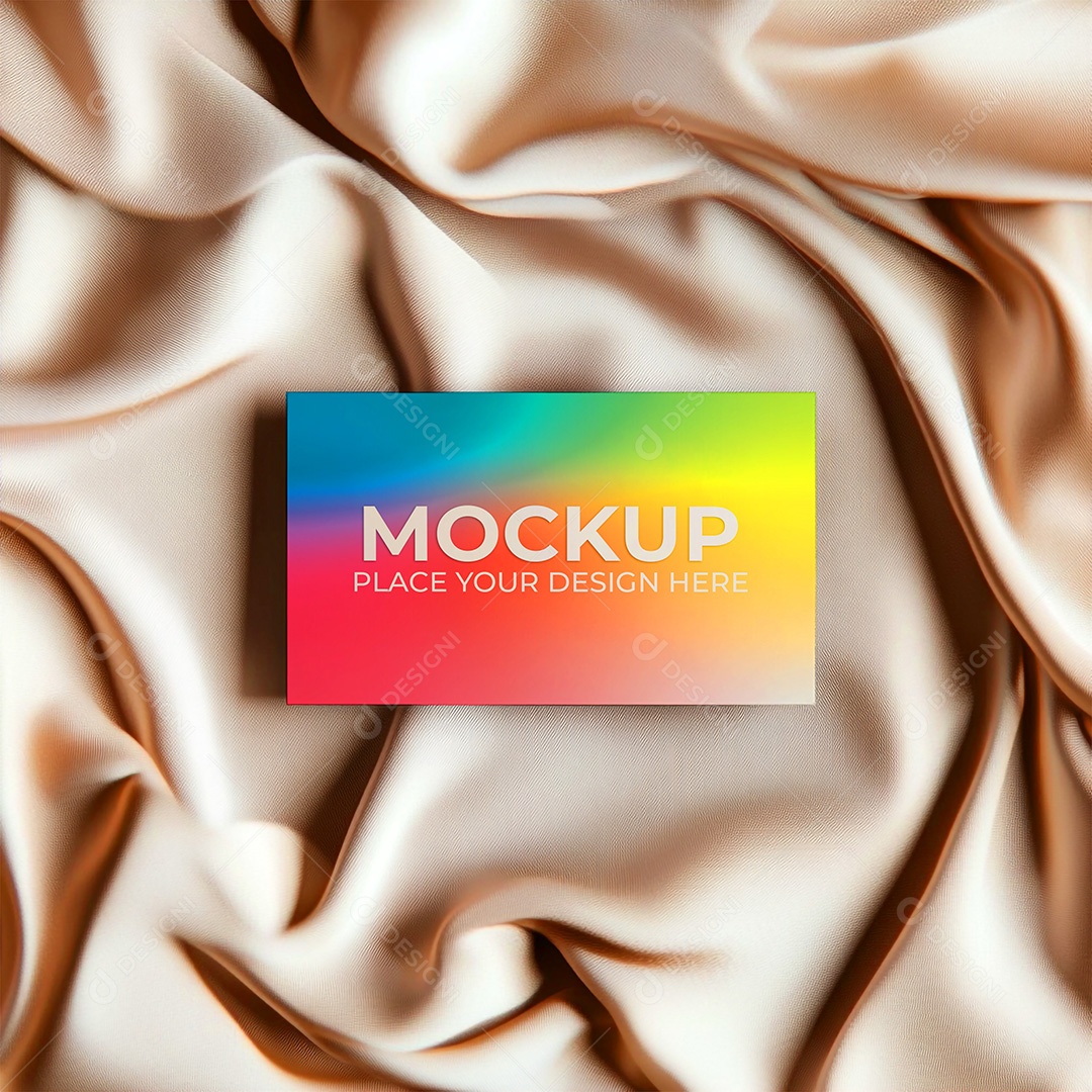 Mockup Cartão de Visita Identidade Visual PSD Editável