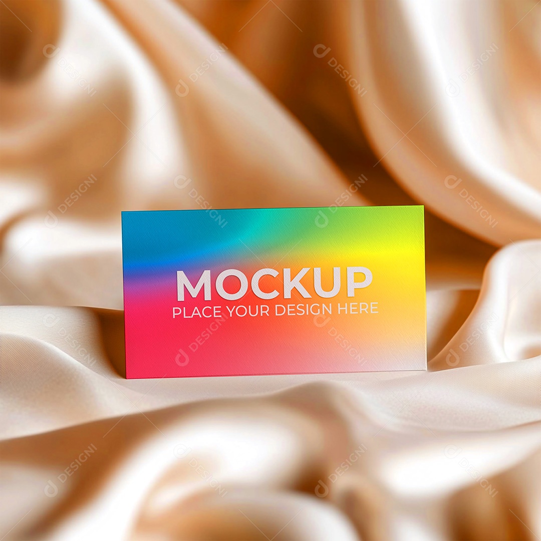 Mockup Cartão de Visita Identidade Visual PSD Editável