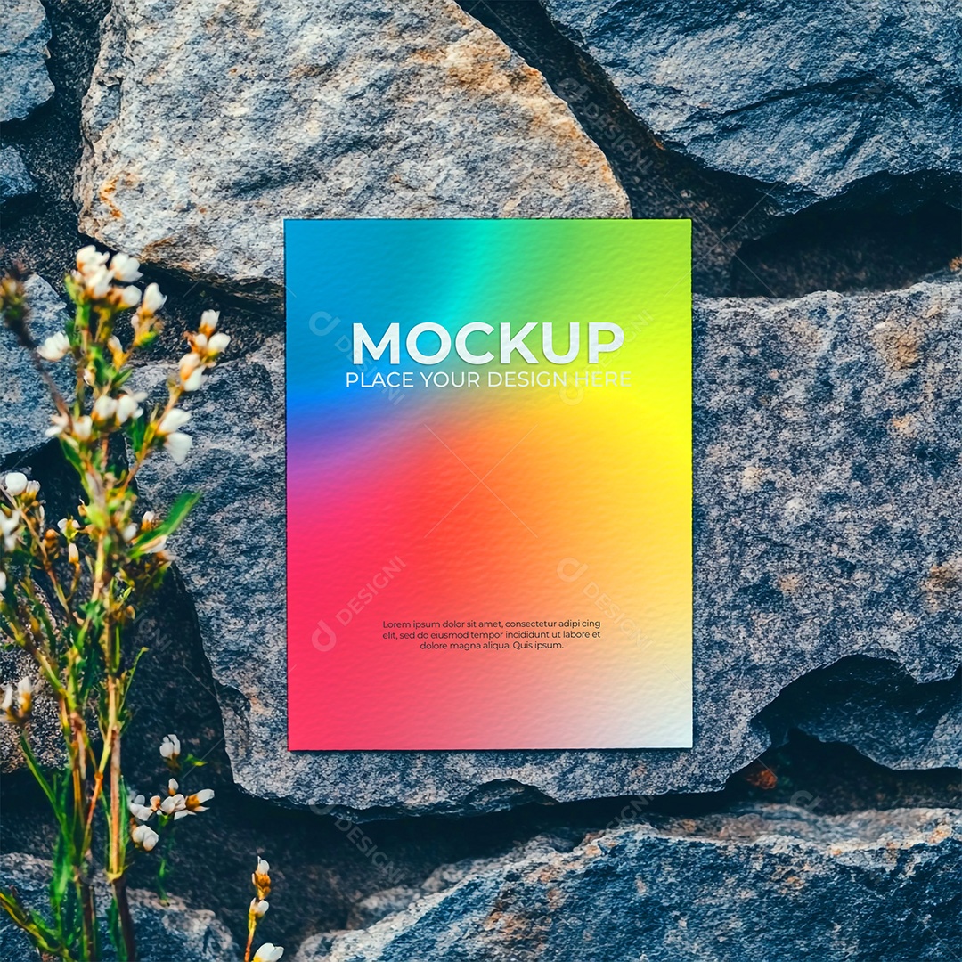 Mockup Cartão de Visita Identidade Visual PSD Editável