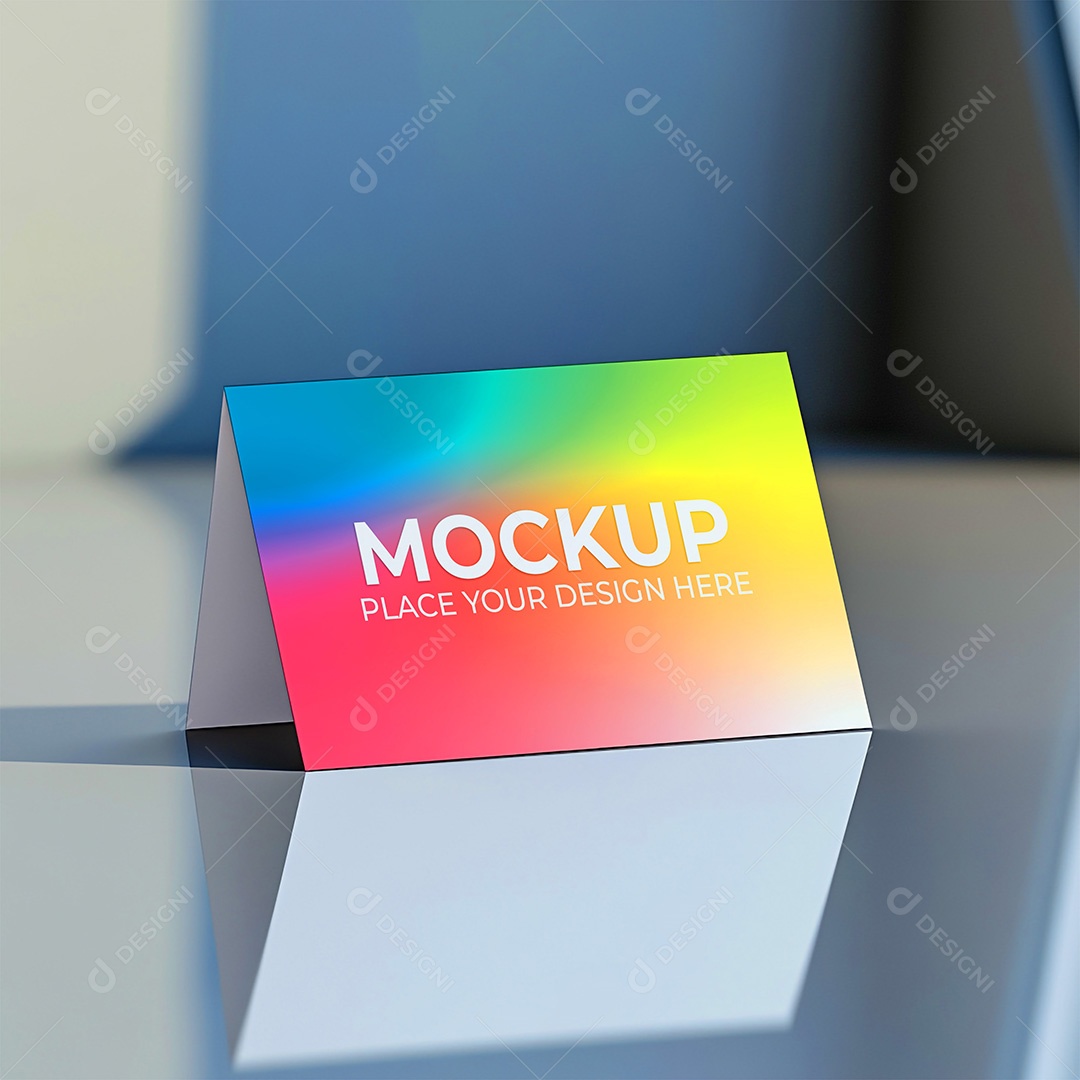 Mockup Cartão de Visita Identidade Visual PSD Editável