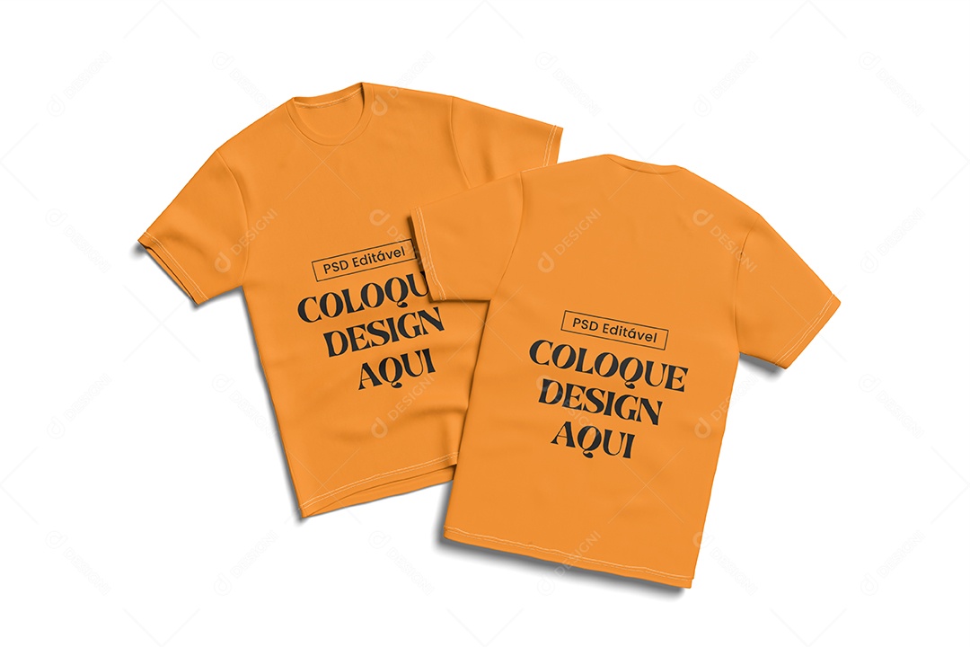 Mockup de Camisas PSD Editável