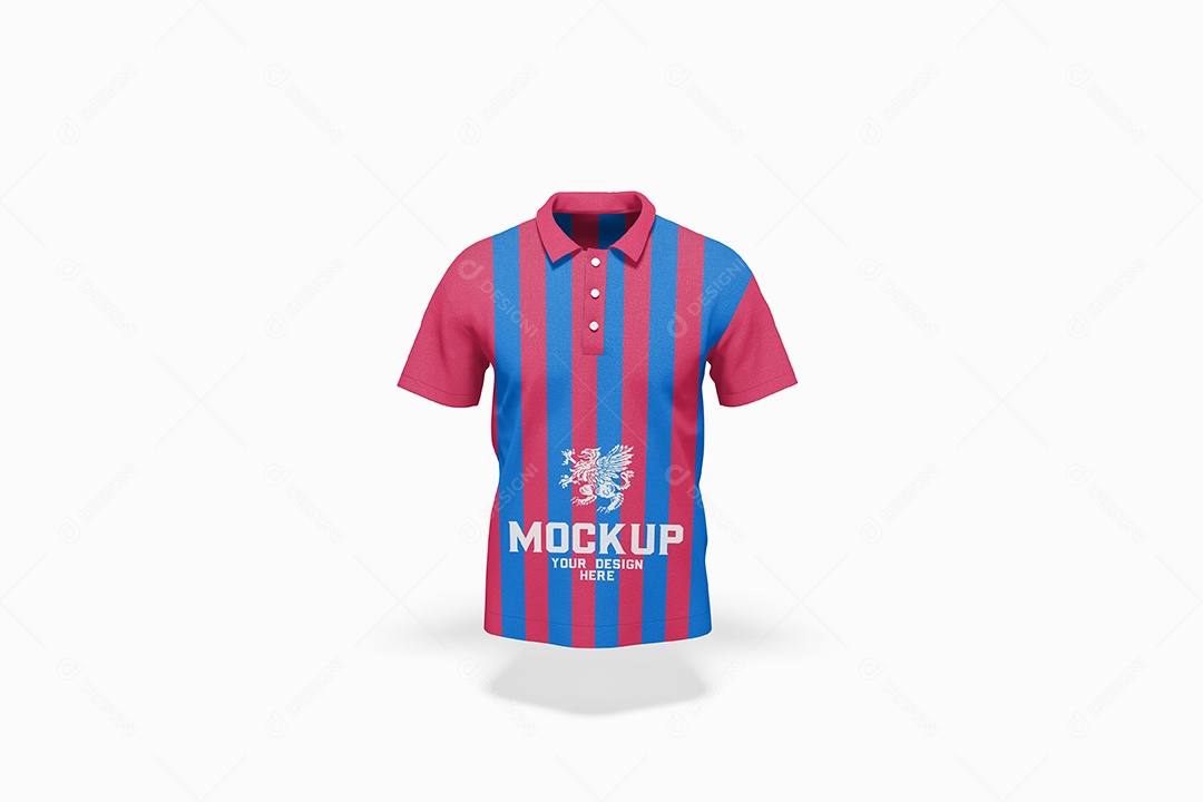 Camisa De Time Mockup PSD Editável