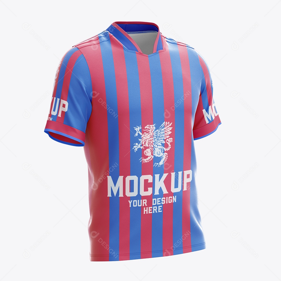 Camisa De Time Mockup PSD Editável