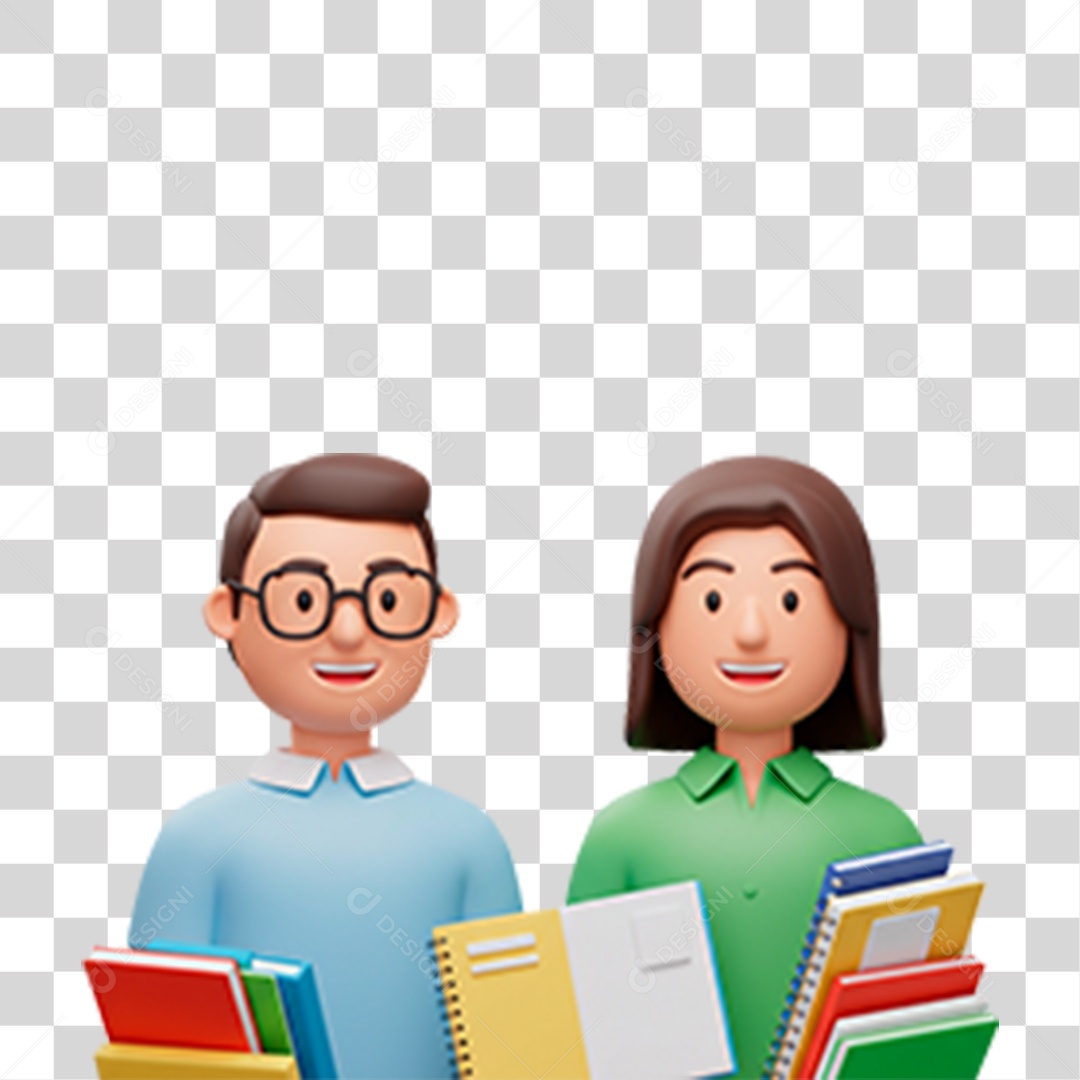Personagem Professores PNG Transparente