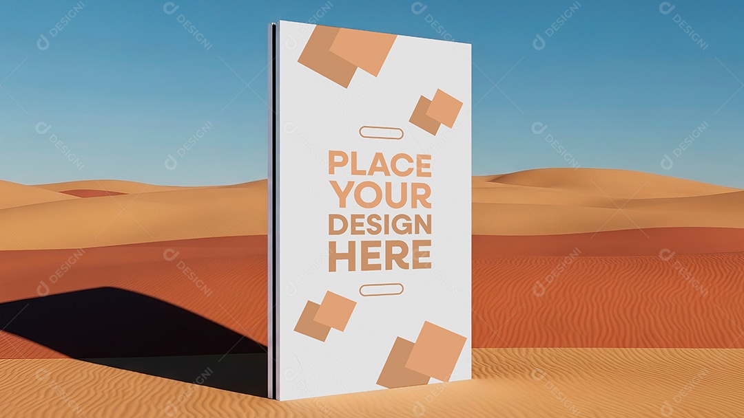 Mockup Placa de Outdoor PSD Editável