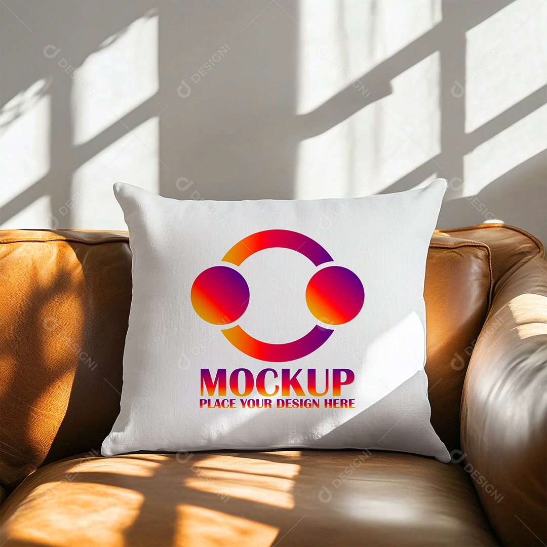 Mockup de Trabesseiro Almofada PSD Editável