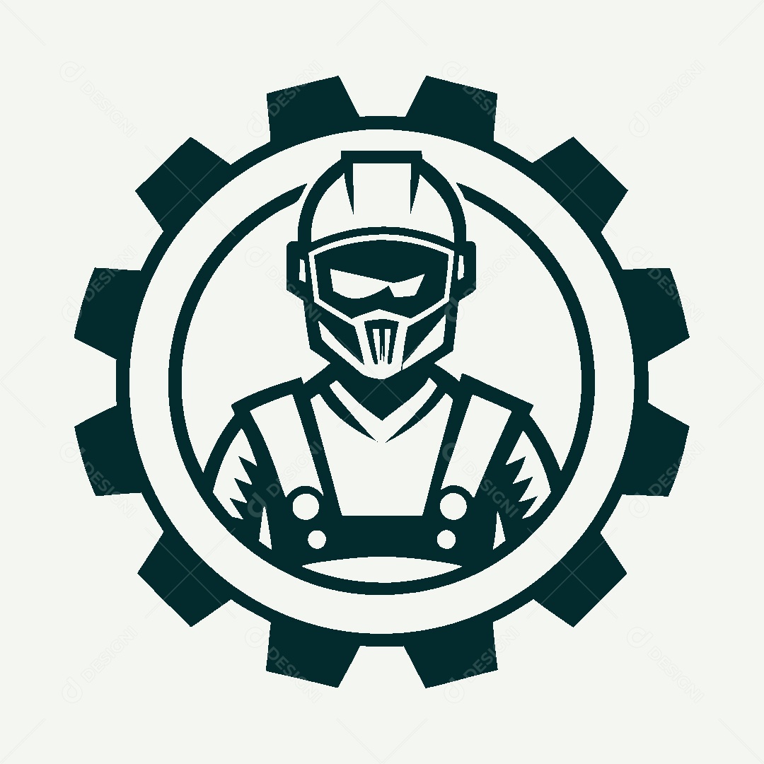 Modelo de Logotipo de Soldador Vetor EPS