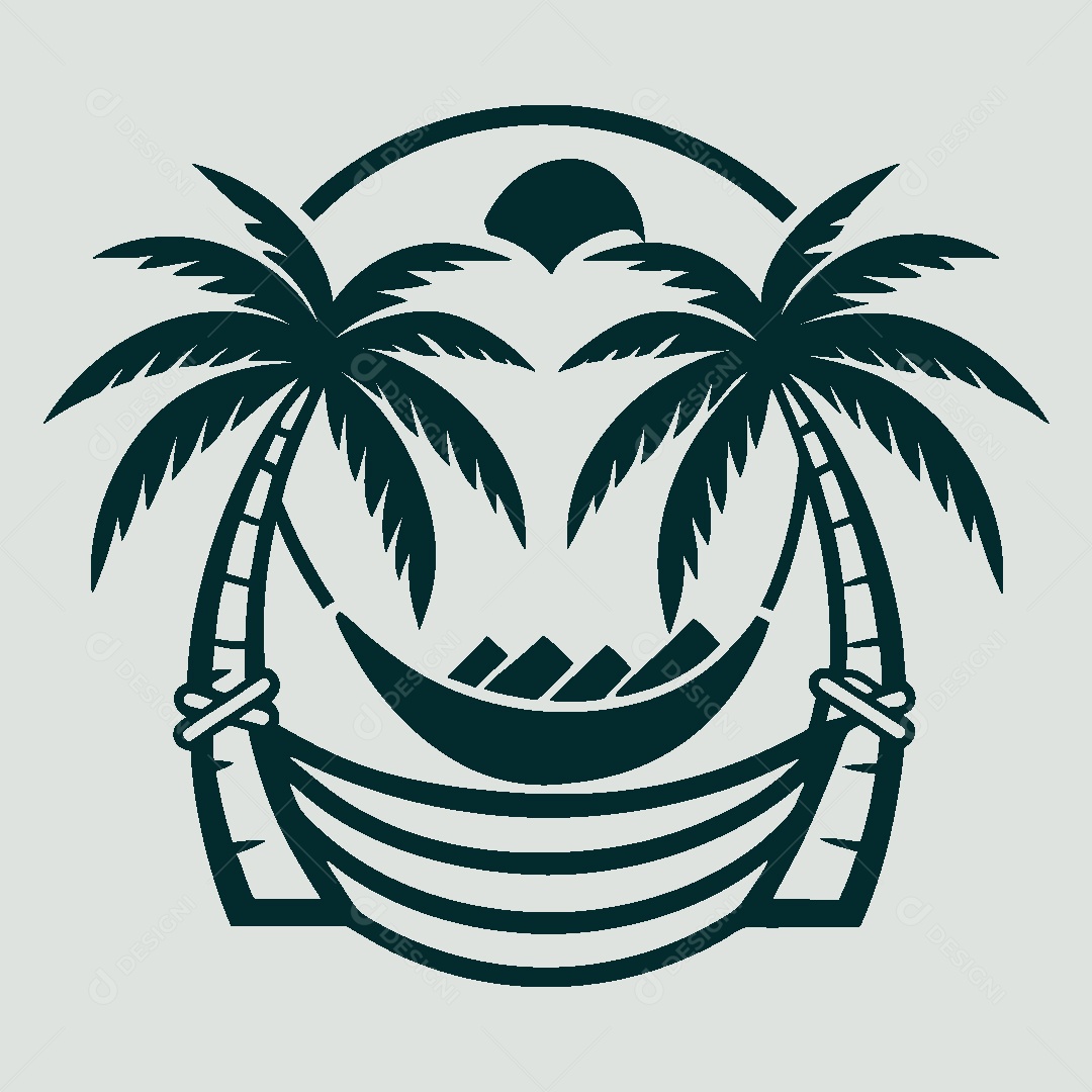 Modelo de Logotipo de Praia Vetor EPS