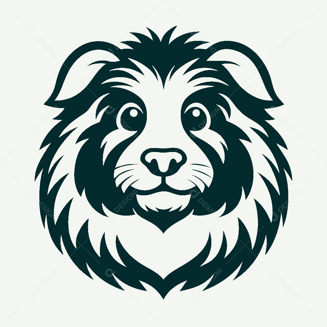 Modelo de Logo de Hamster Vetor EPS