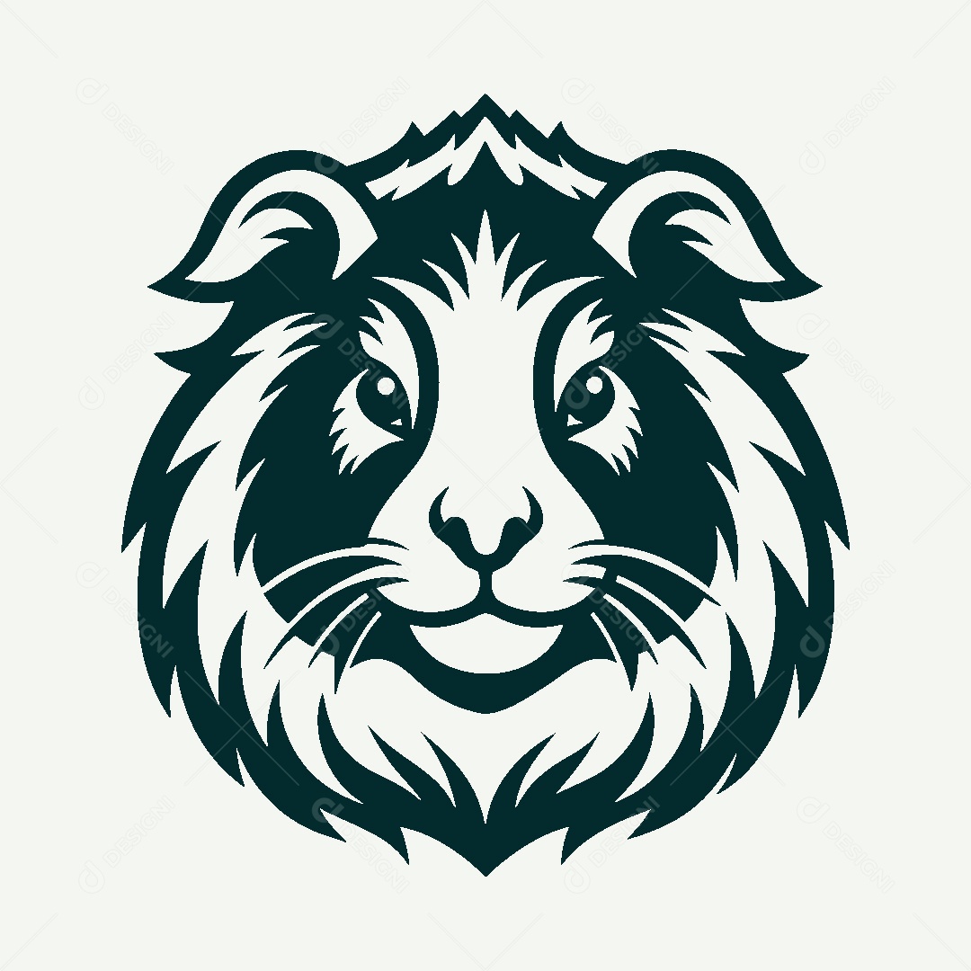 Modelo de Logo de Hamster Vetor EPS