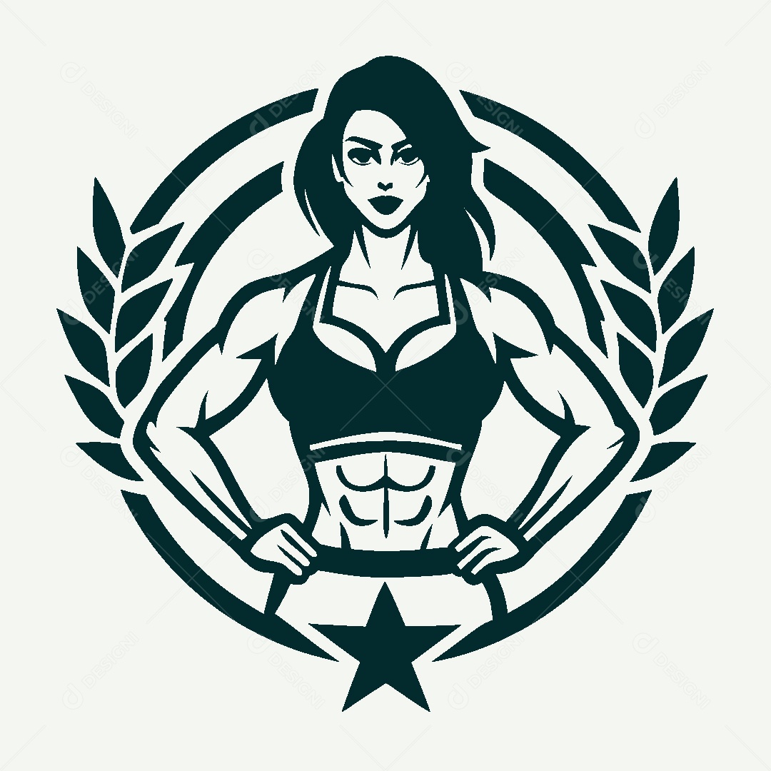 Modelo de Logo de Academia Vetor EPS