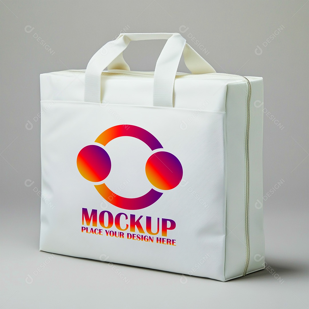 Bolsa Mockup PSD Editável