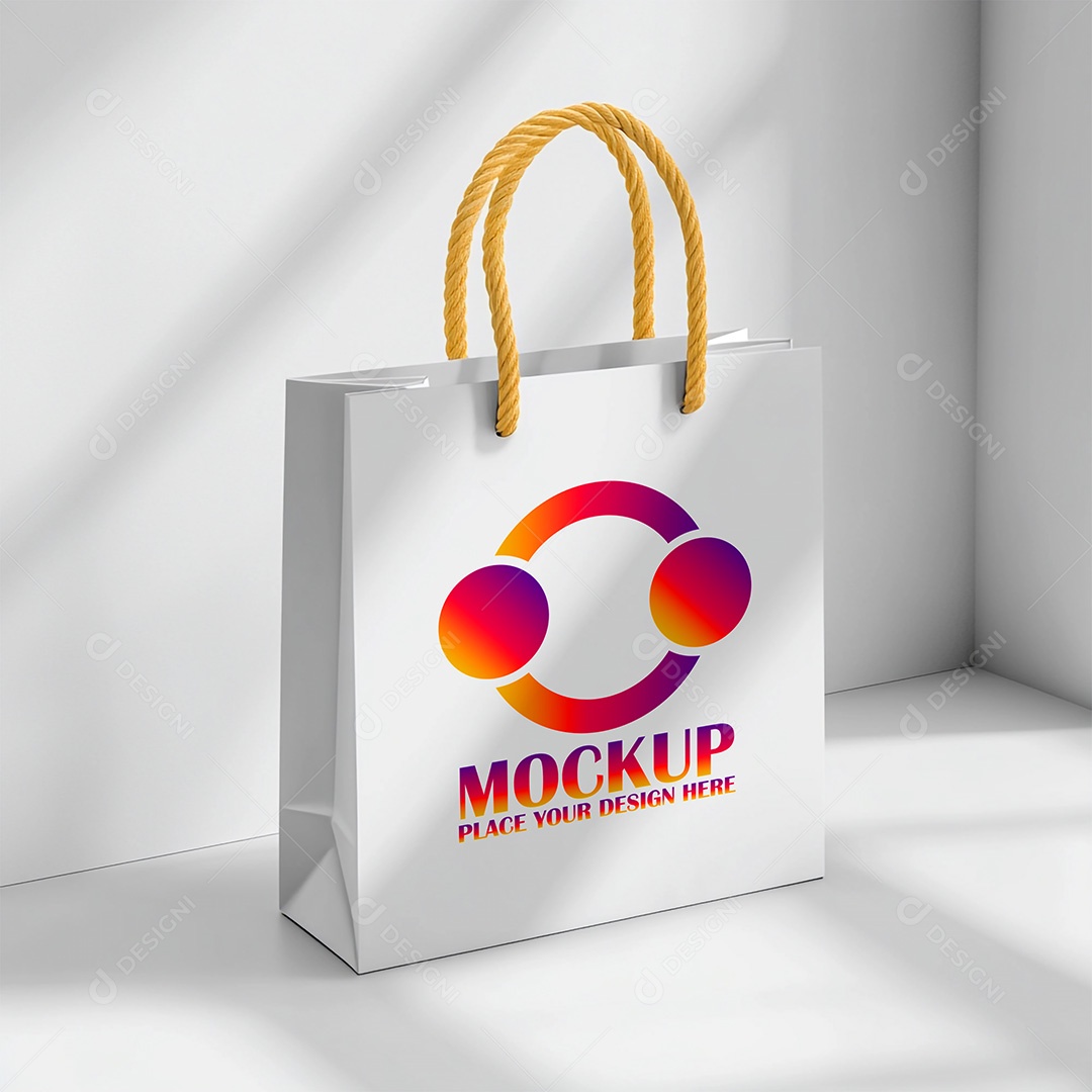 Bolsa Mockup PSD Editável