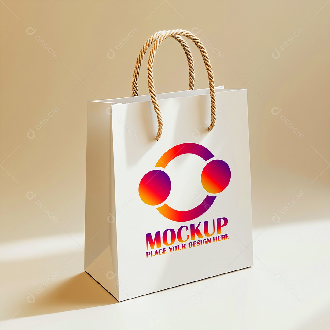Bolsa Mockup PSD Editável