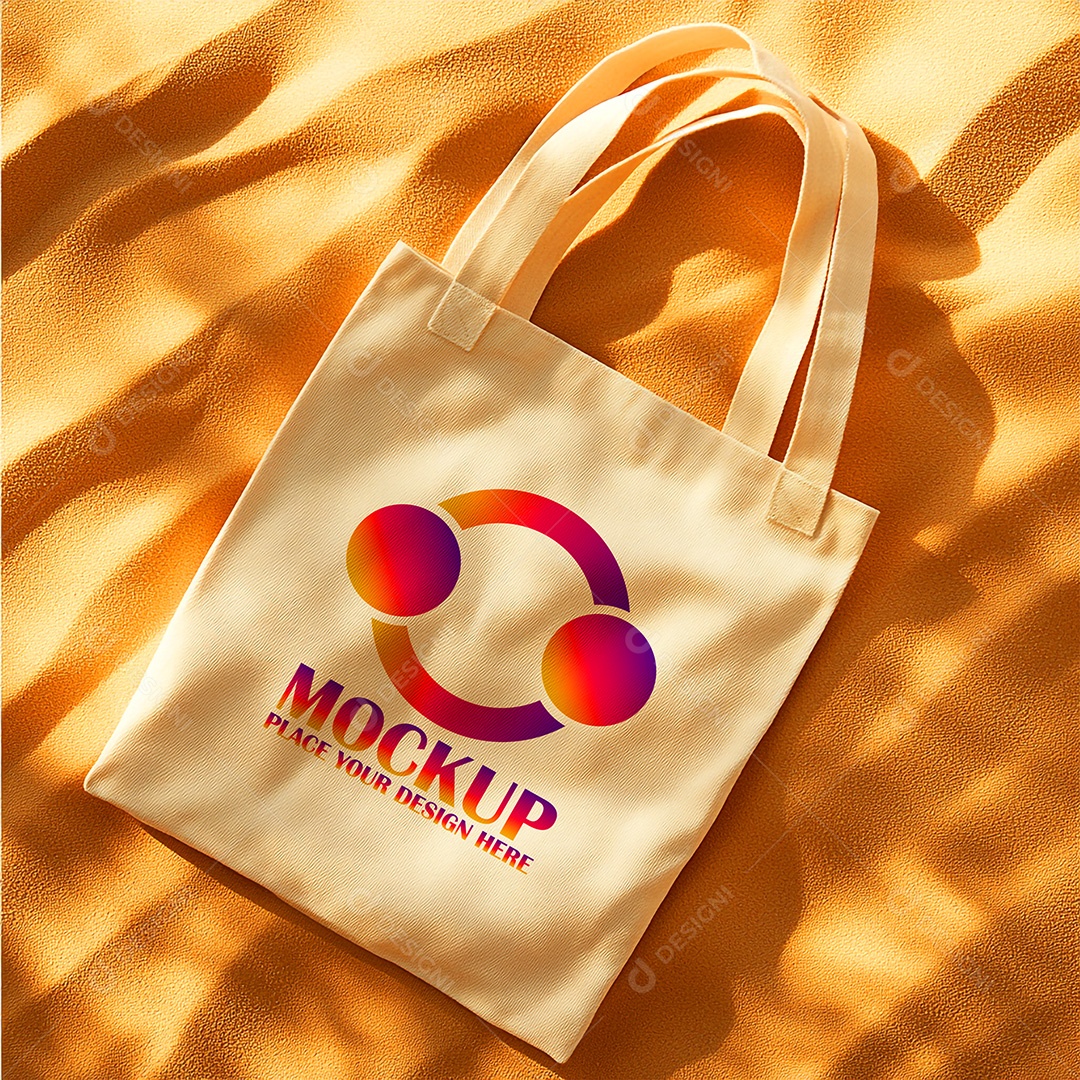 Bolsa Mockup PSD Editável