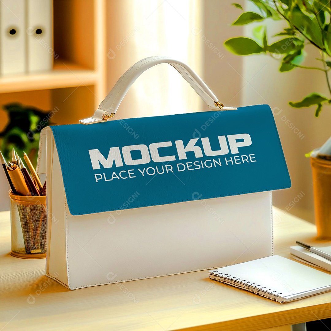 Bolsa Mockup PSD Editável