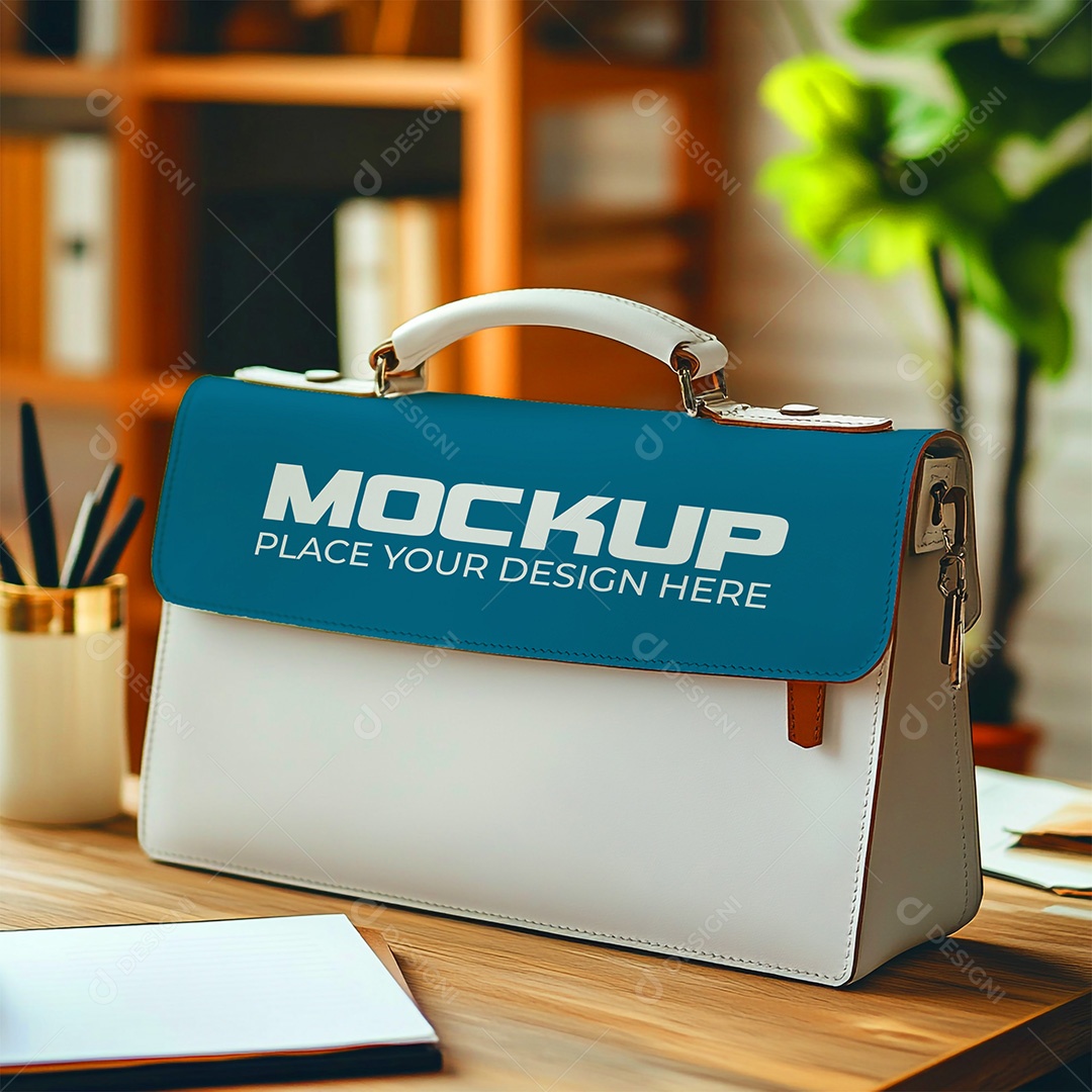 Bolsa Mockup PSD Editável