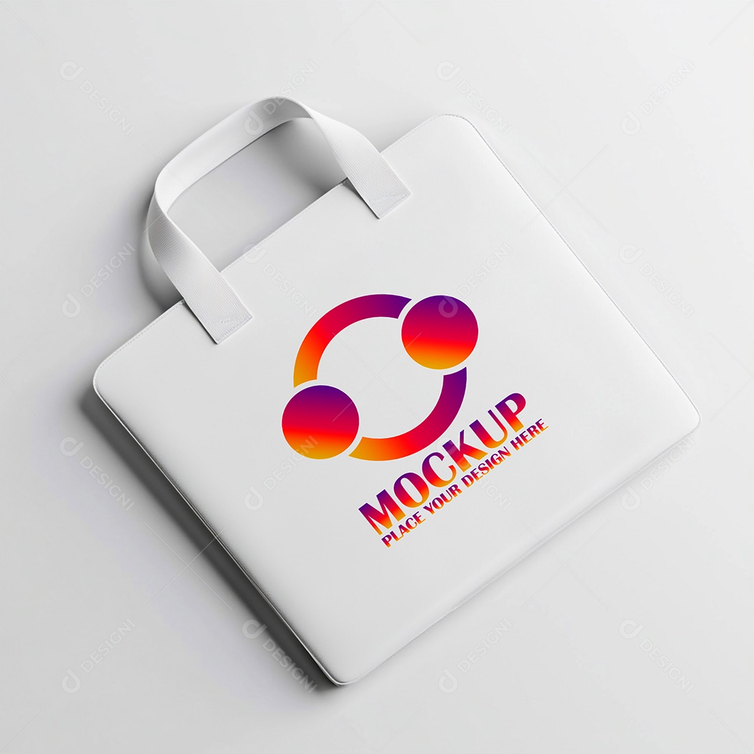 Bolsa Mockup PSD Editável