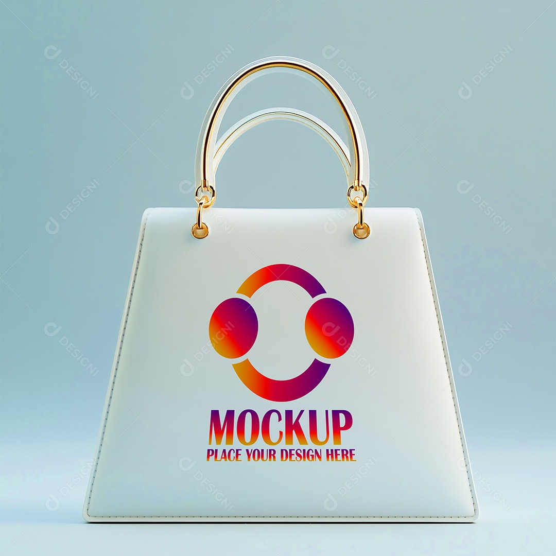 Bolsa Mockup PSD Editável