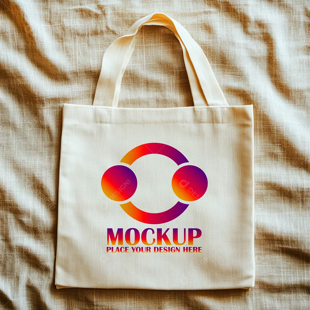 Bolsa Mockup PSD Editável