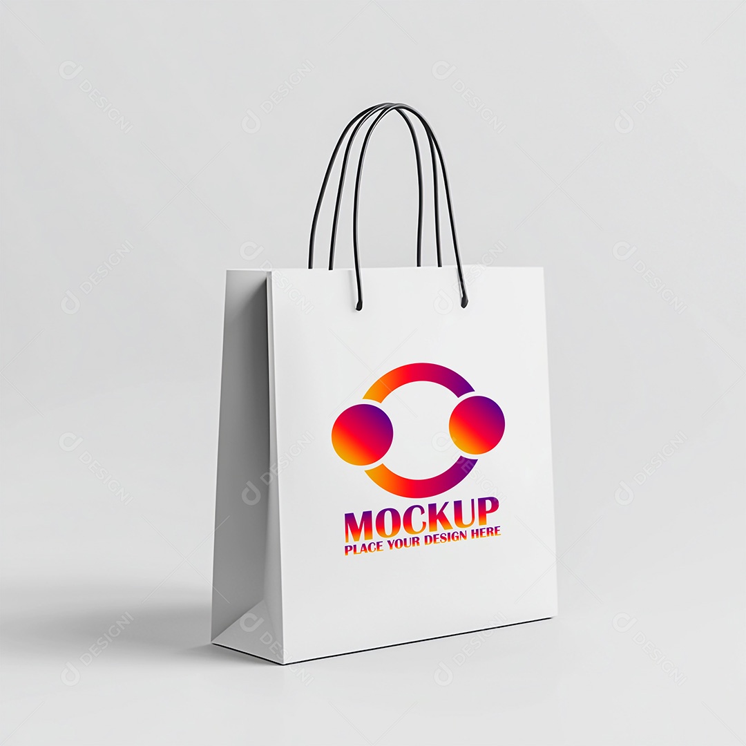 Bolsa Mockup PSD Editável
