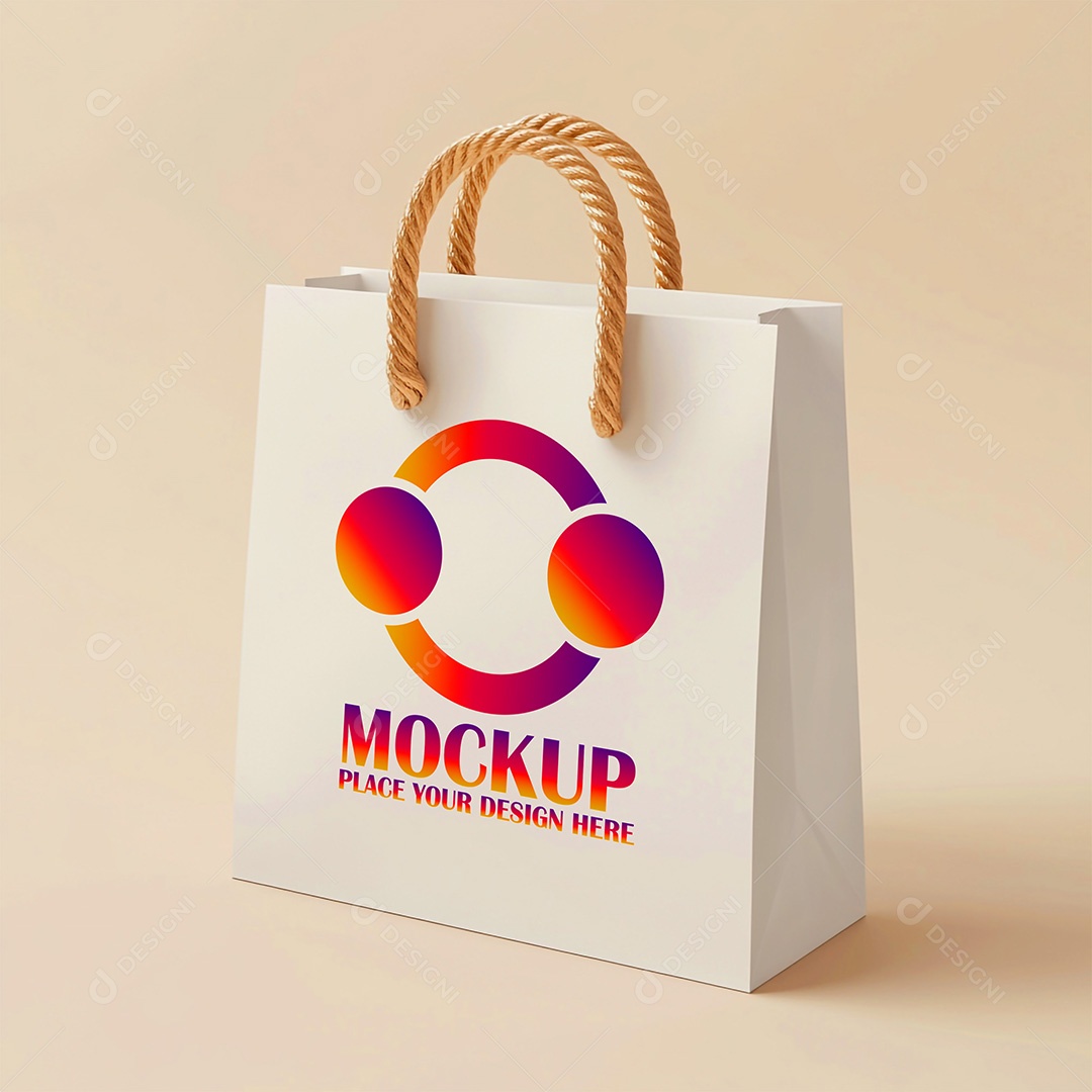 Bolsa Mockup PSD Editável