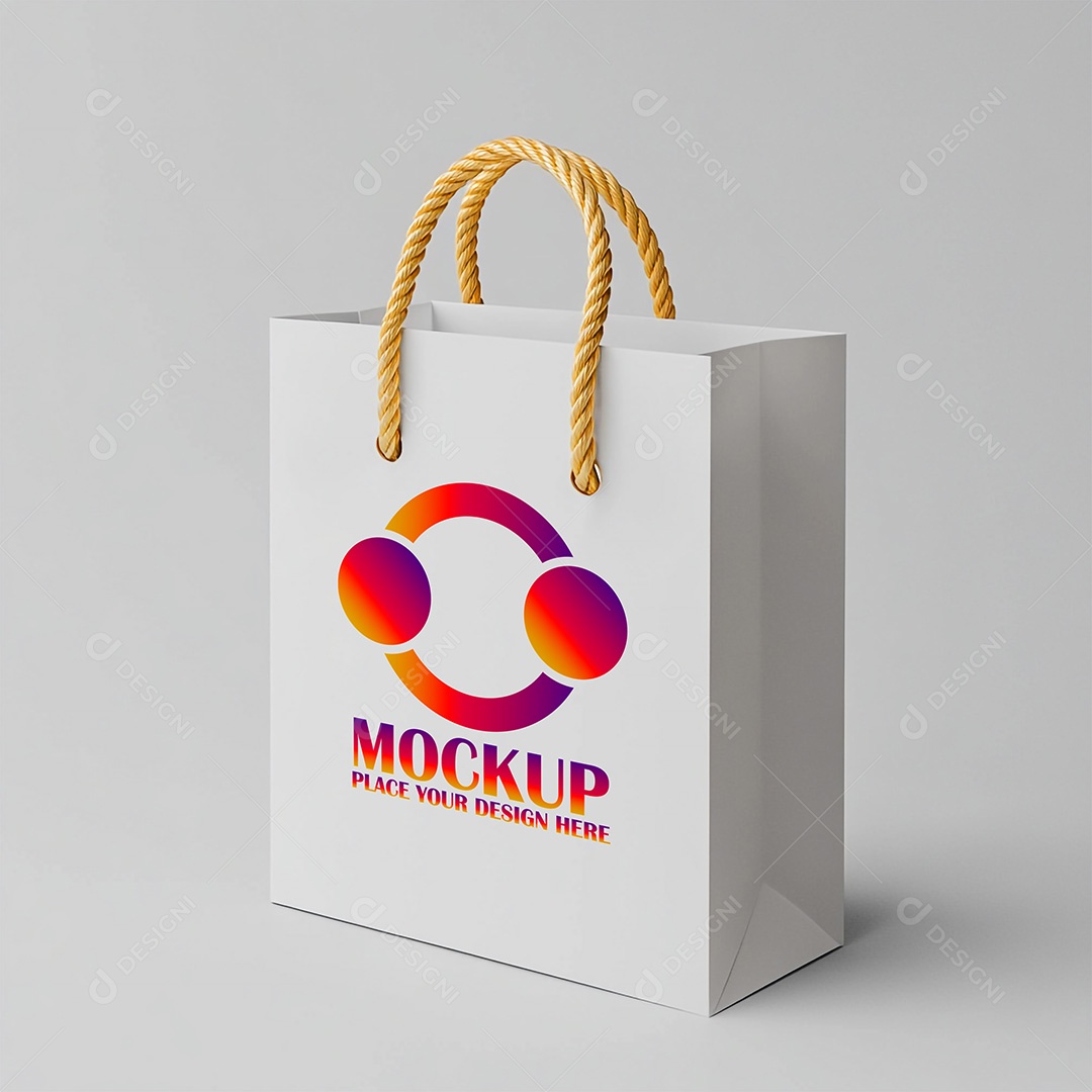 Bolsa Mockup PSD Editável