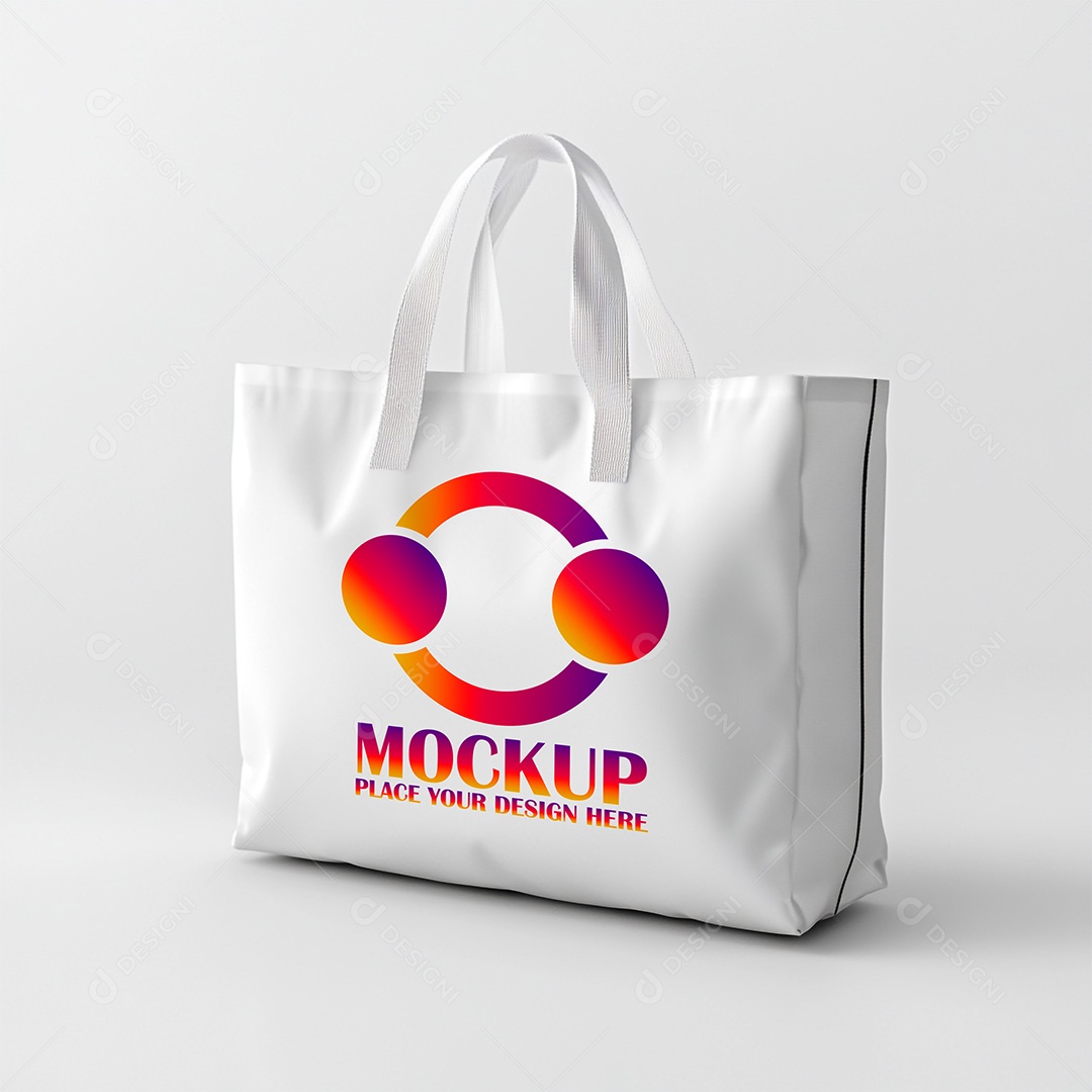 Bolsa Mockup PSD Editável