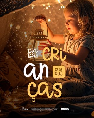 Dia das Crianças 12 de Outubro Social Media PSD Editável