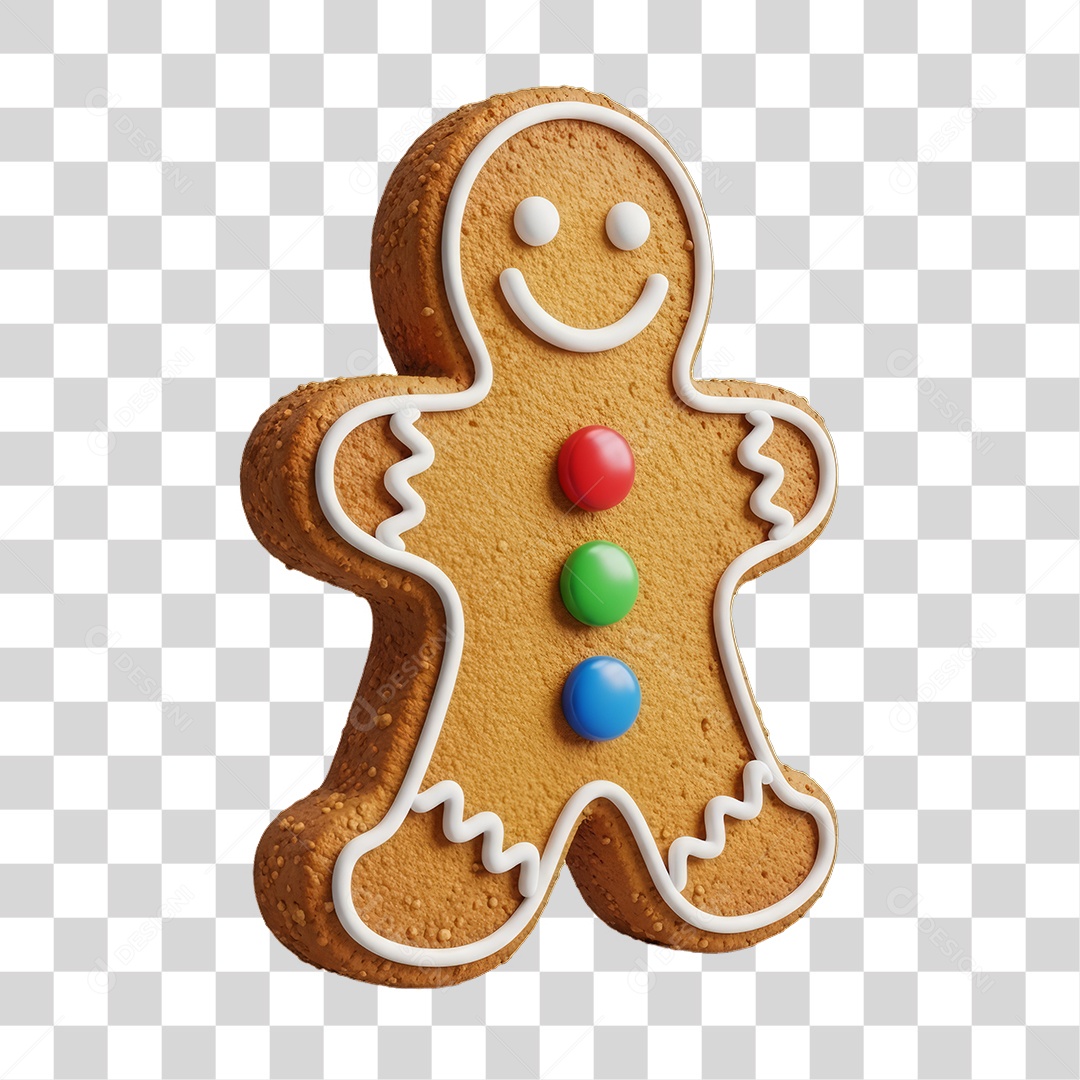 Biscoito Decoração de Natal PNG Transparente