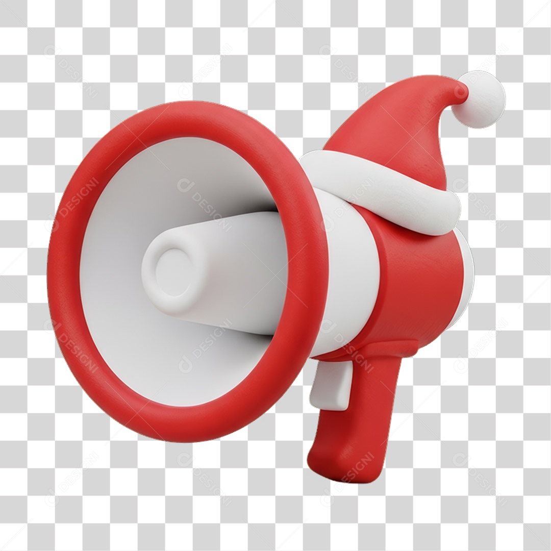 Alto-falante Decoração de Natal PNG Transparente