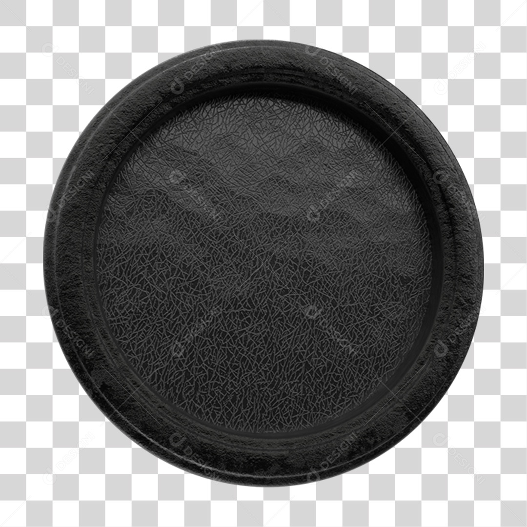 Placa Círculo PNG Transparente