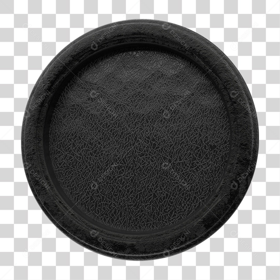 Placa Círculo PNG Transparente