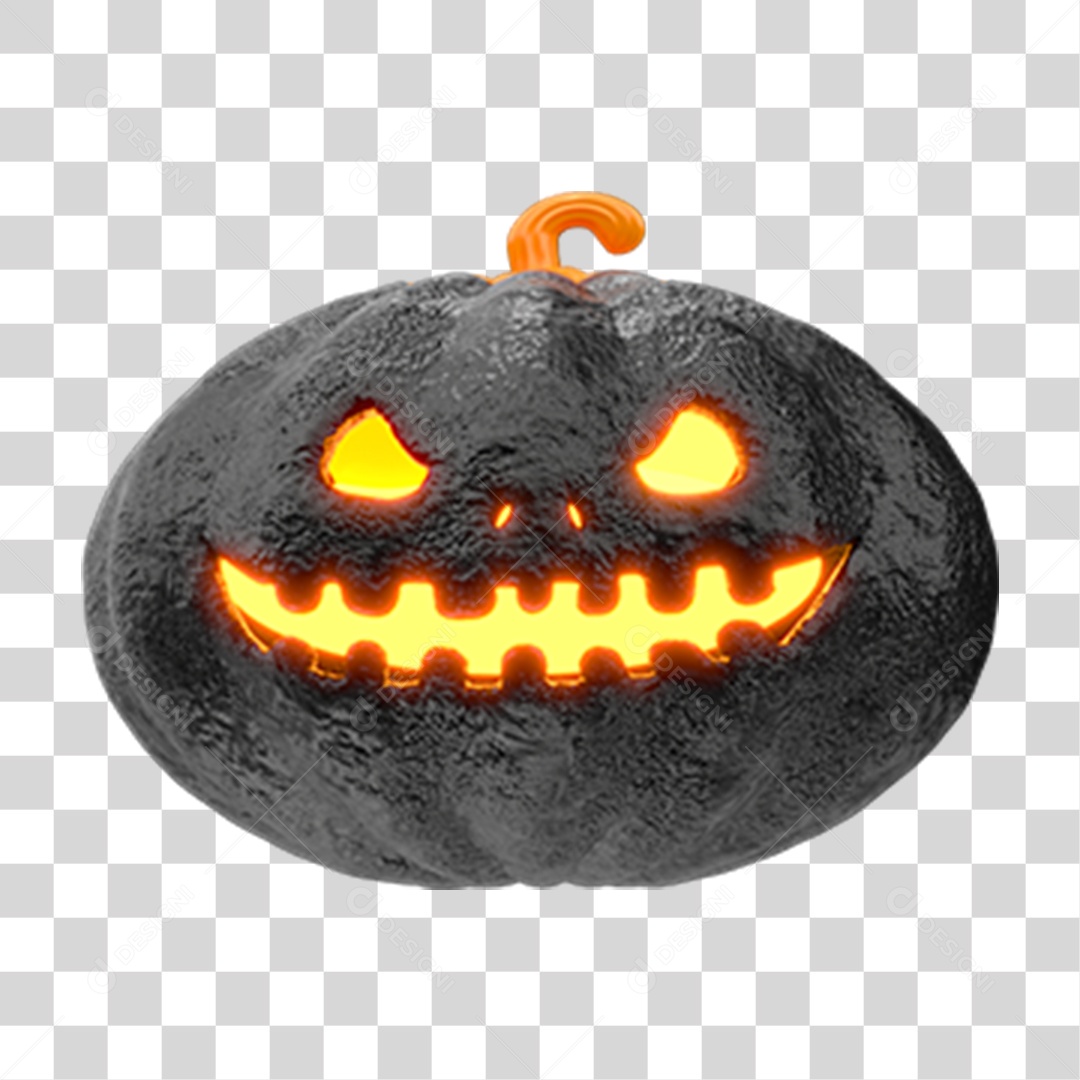 Abóbora Decoração de Halloween PNG Transparente