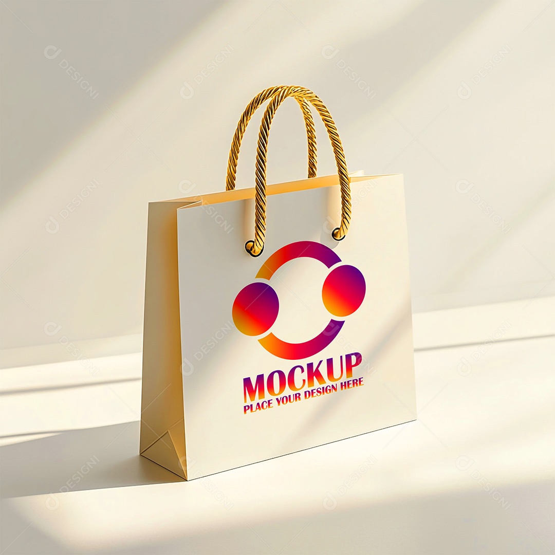 Bolsa Mockup PSD Editável