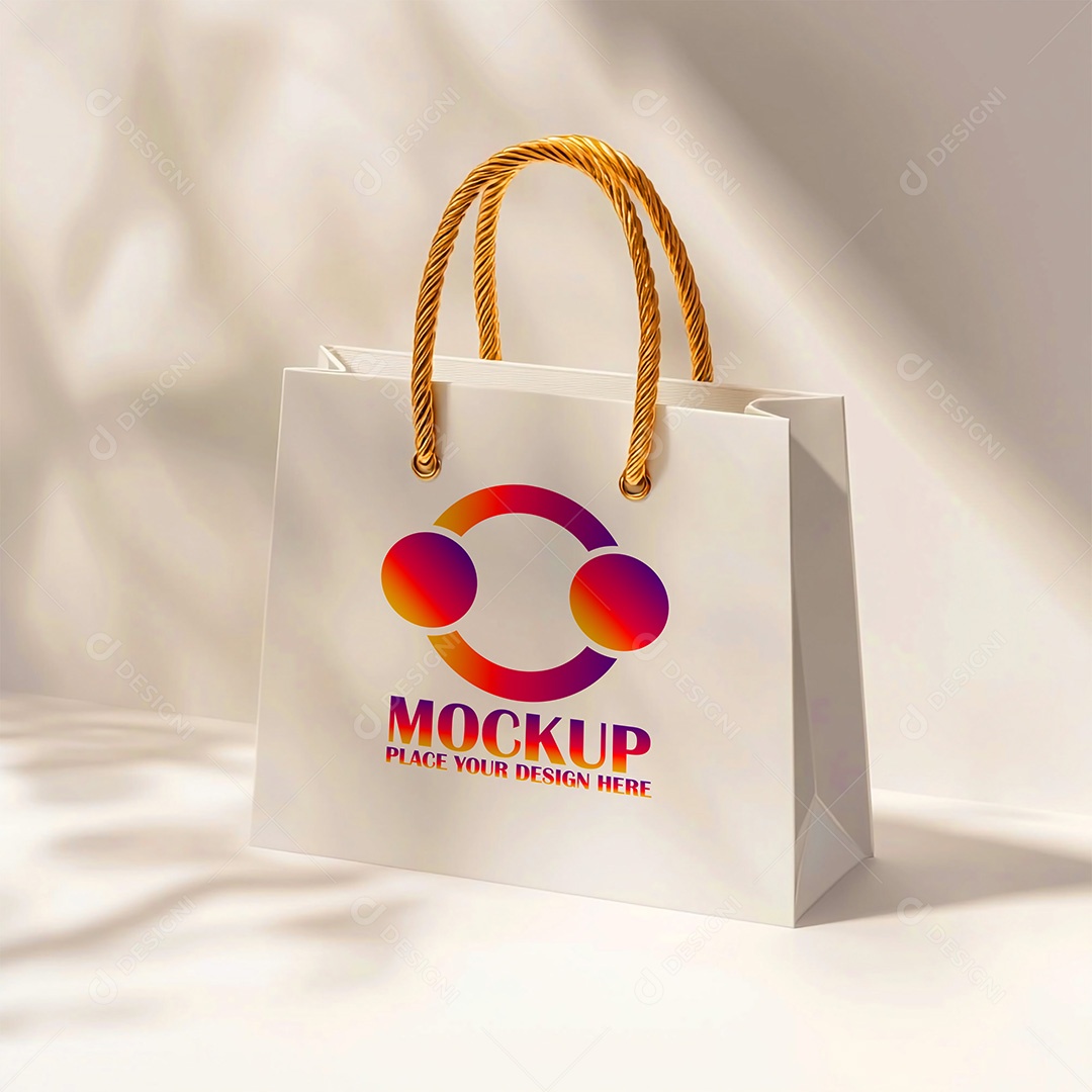 Bolsa Mockup PSD Editável