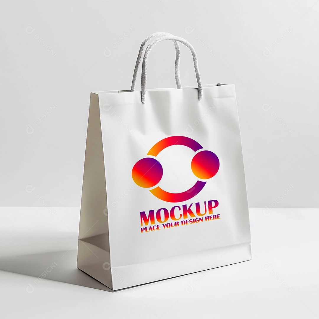Bolsa Mockup PSD Editável
