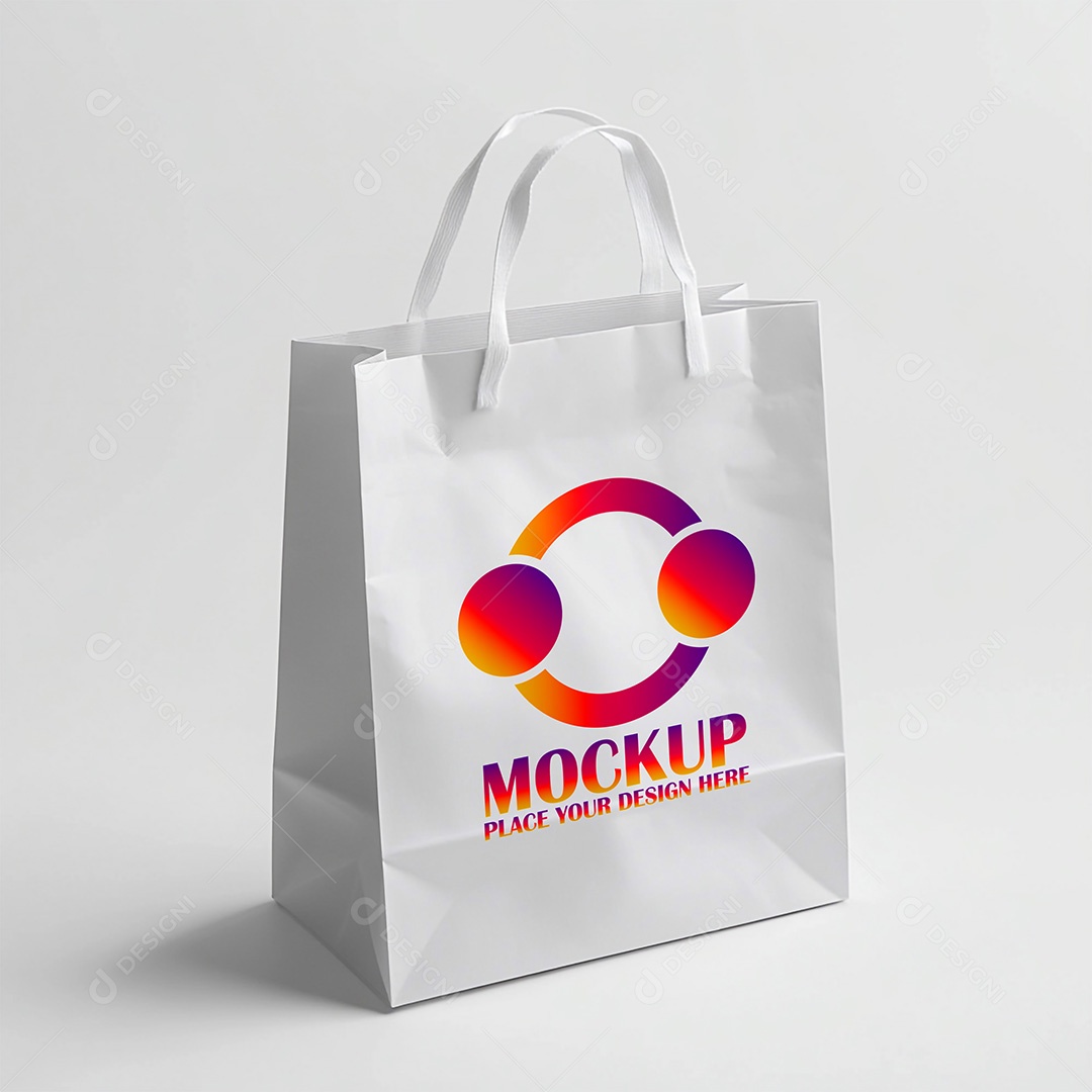 Bolsa Mockup PSD Editável