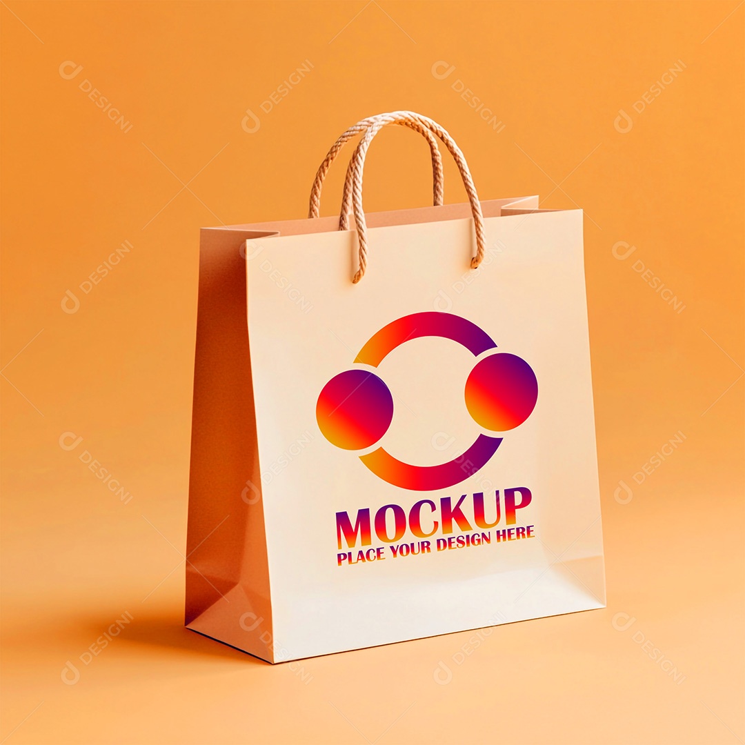Bolsa Mockup PSD Editável