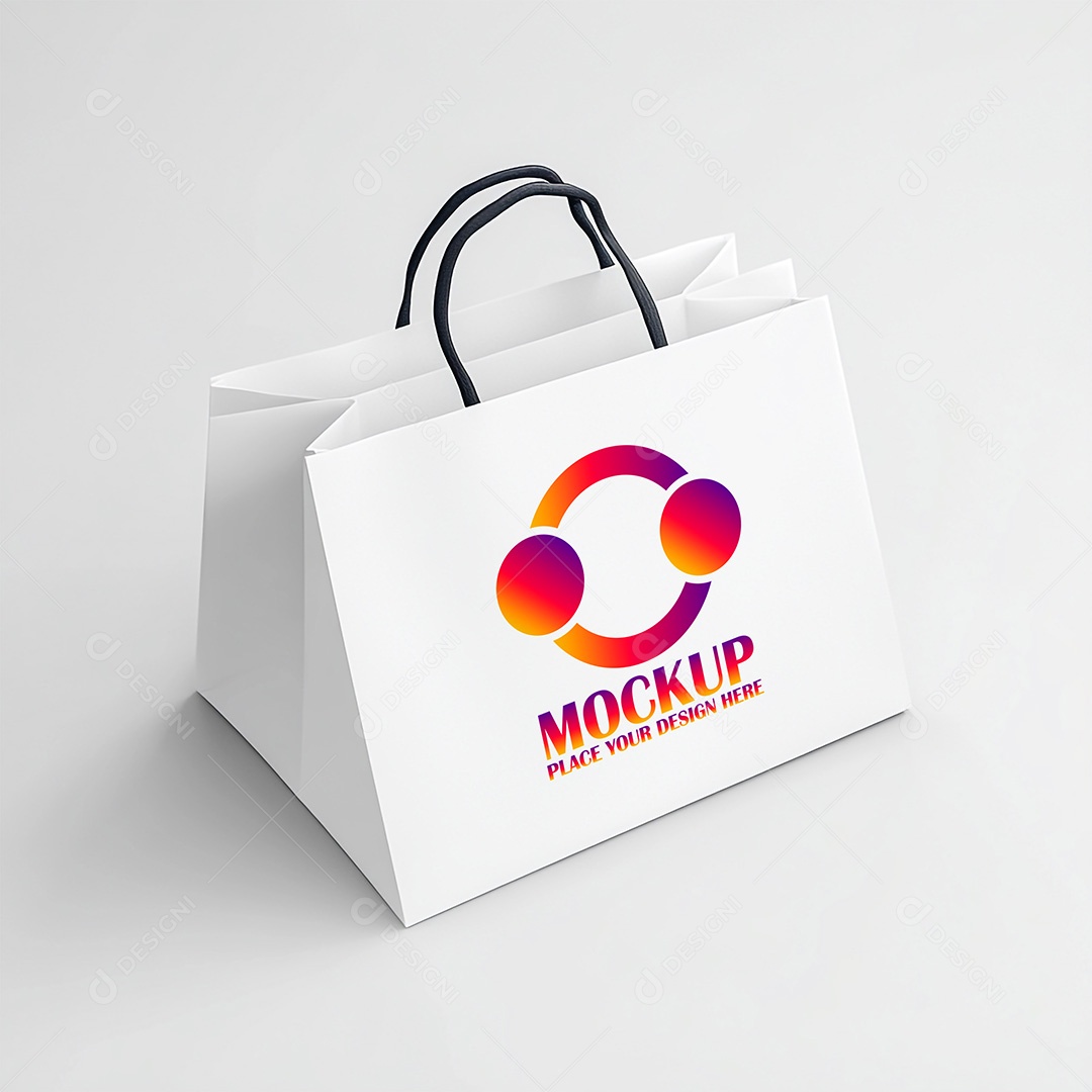 Bolsa Mockup PSD Editável