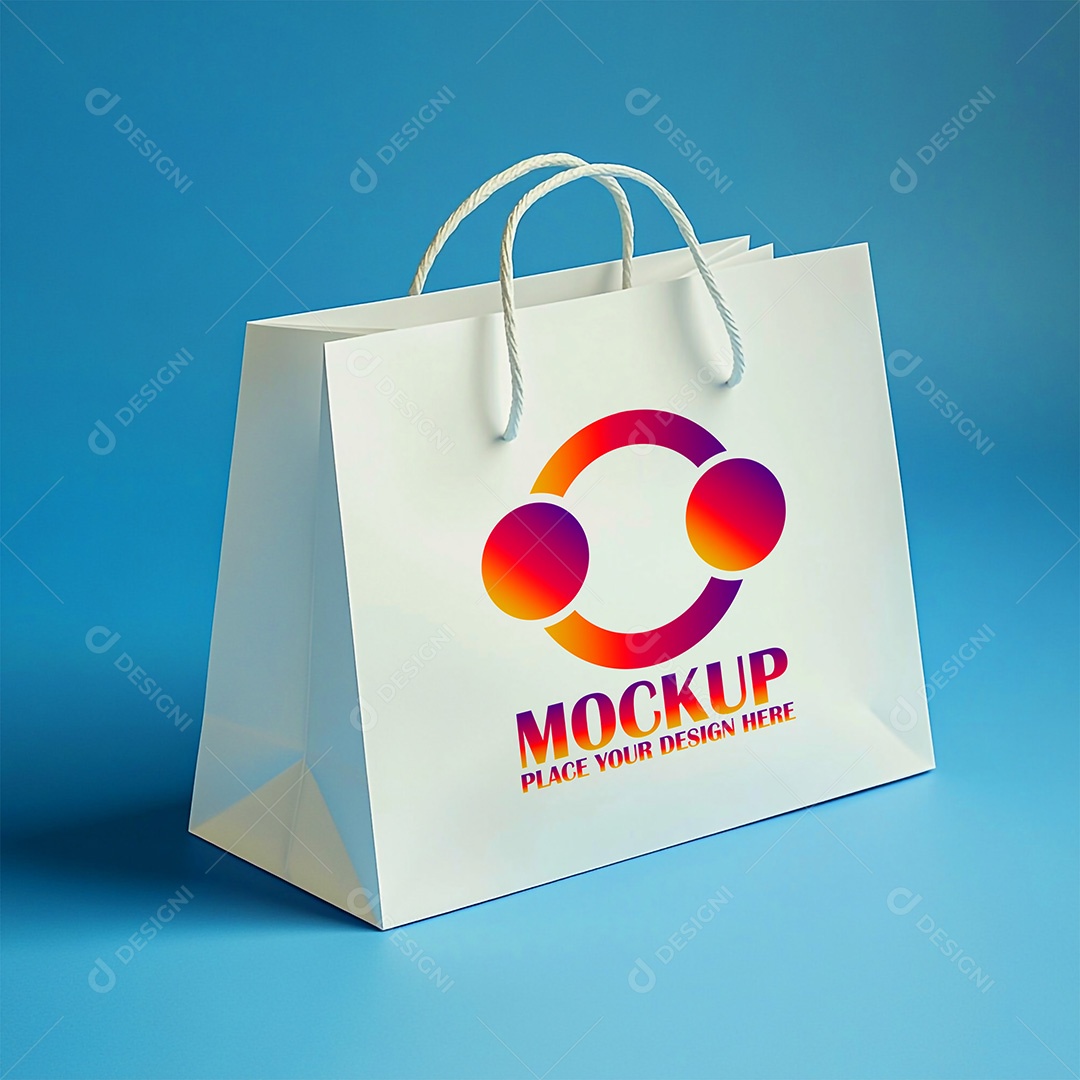 Bolsa Mockup PSD Editável
