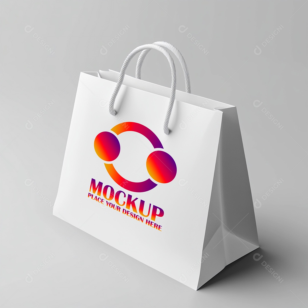 Bolsa Mockup PSD Editável