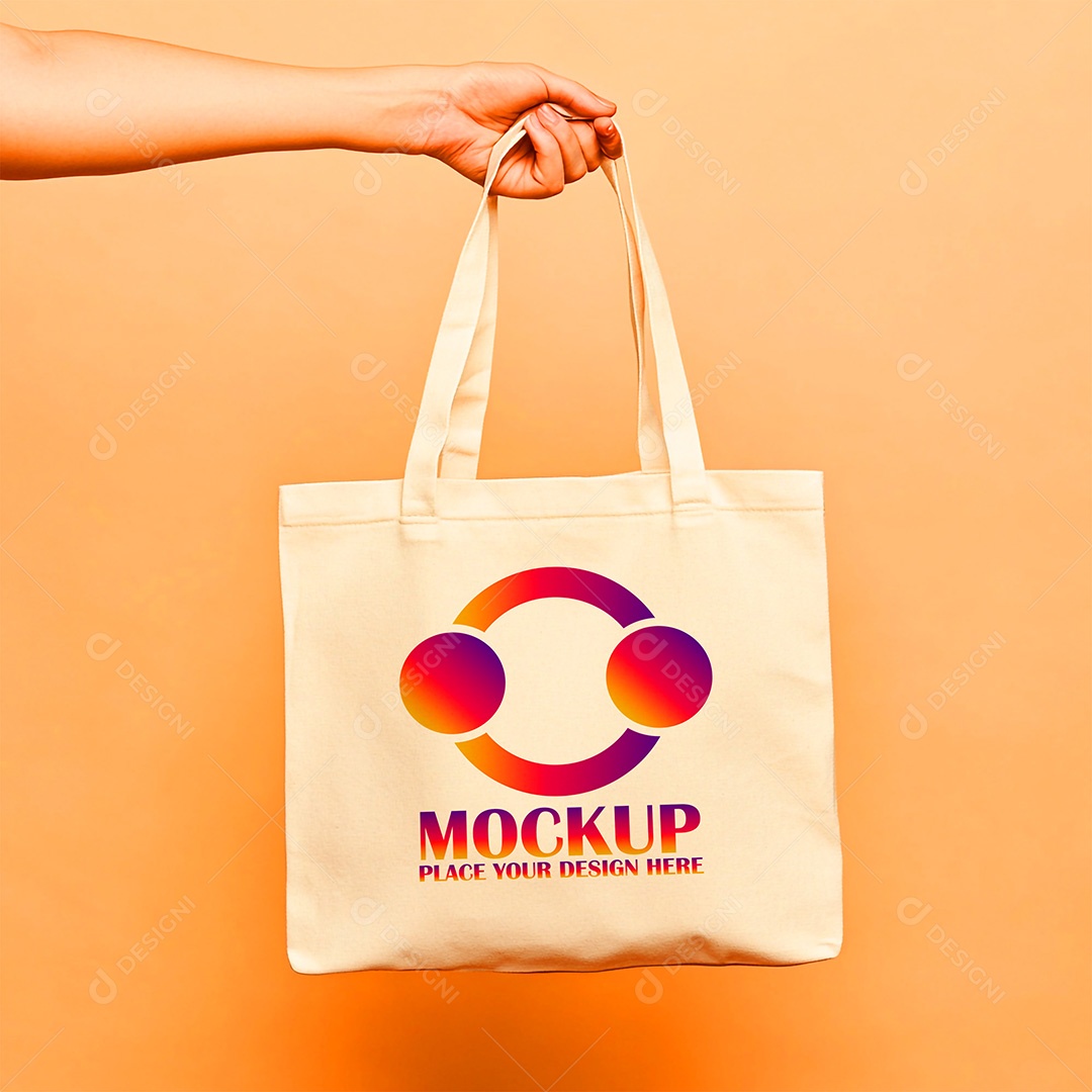Bolsa Mockup PSD Editável
