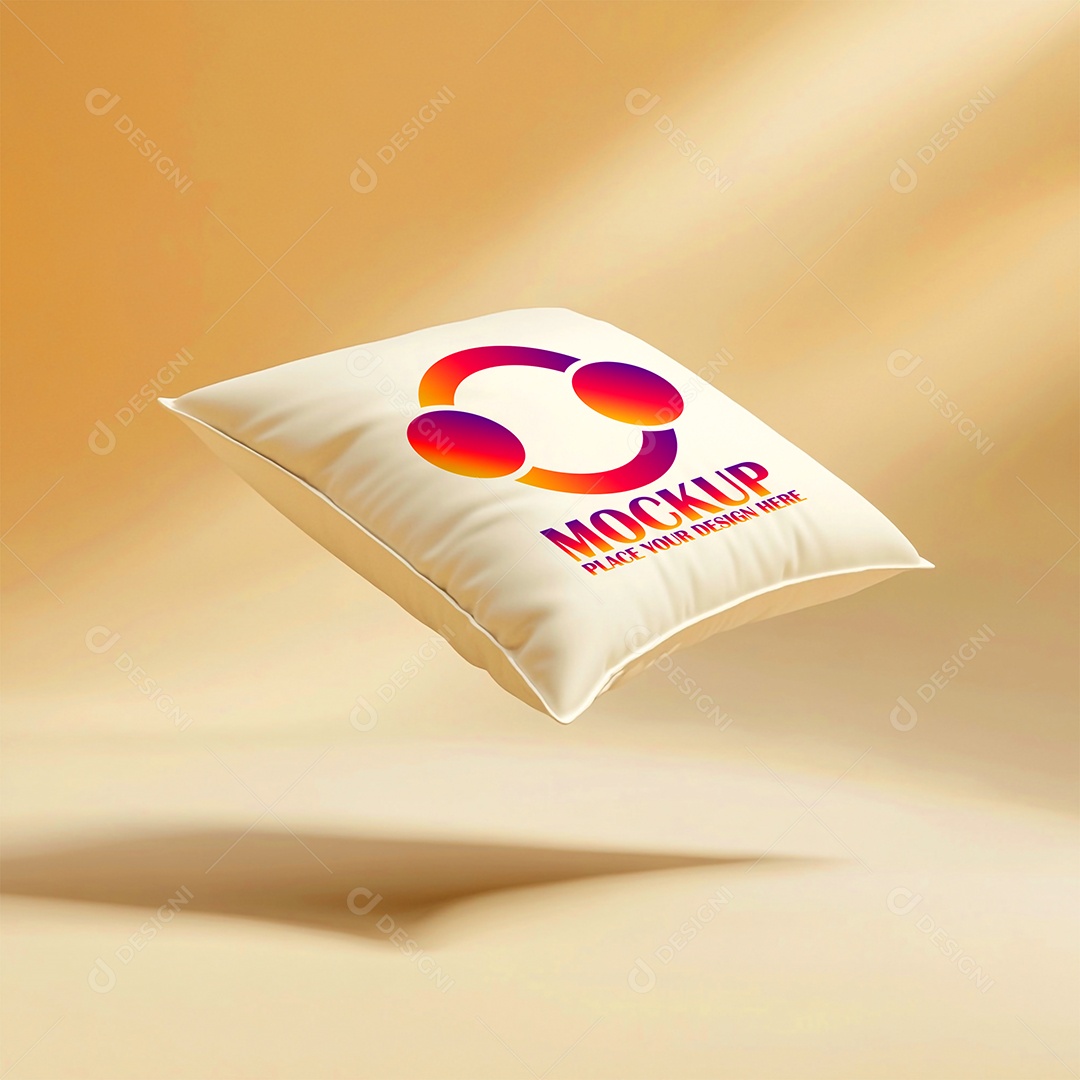 Mockup de Trabesseiro Almofada PSD Editável