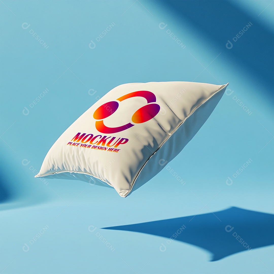 Mockup de Trabesseiro Almofada PSD Editável