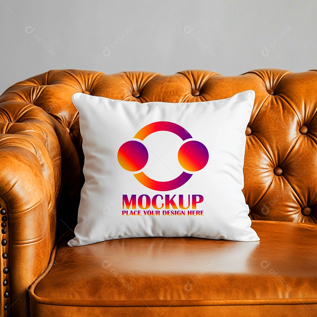 Mockup de Trabesseiro Almofada PSD Editável