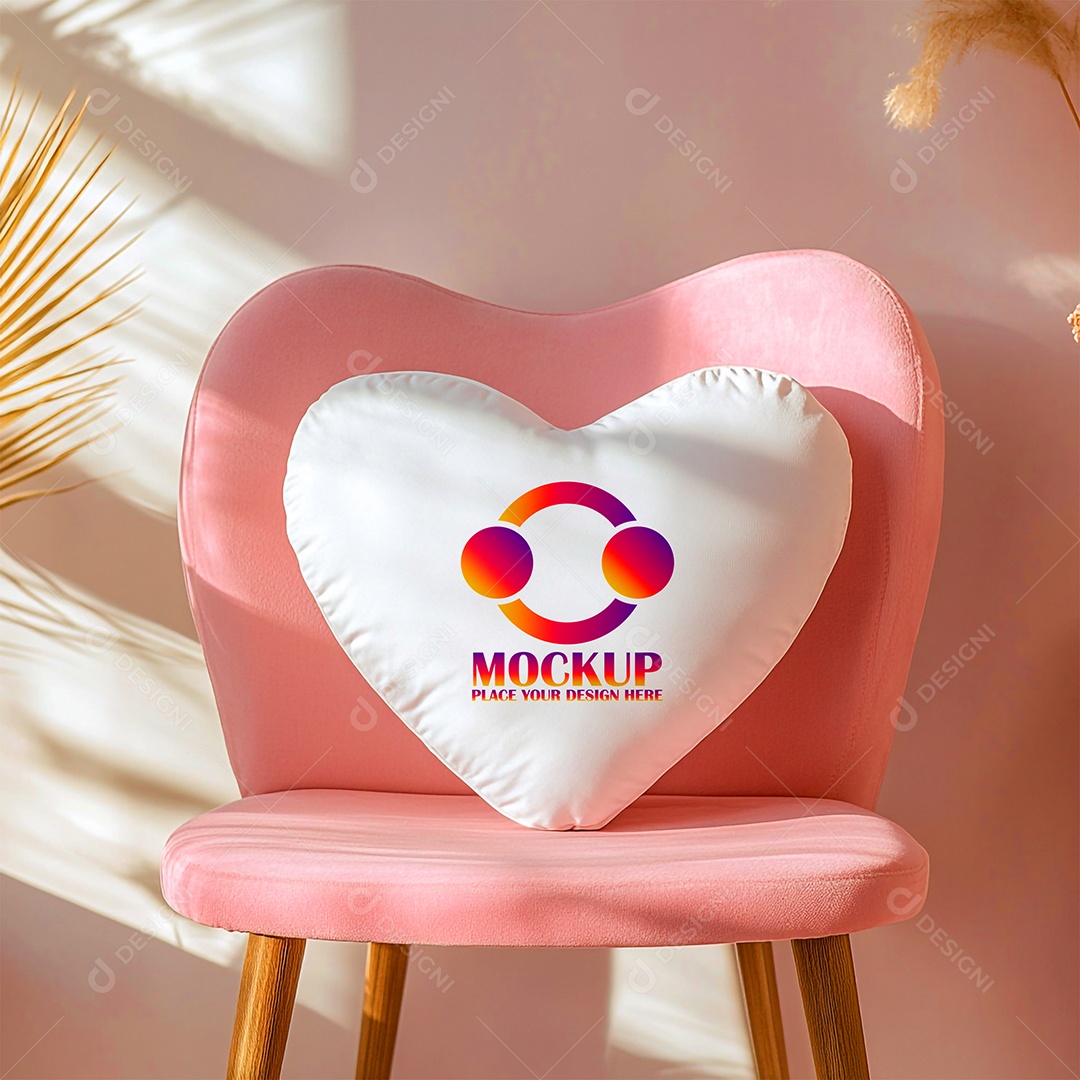 Mockup de Trabesseiro Almofada PSD Editável