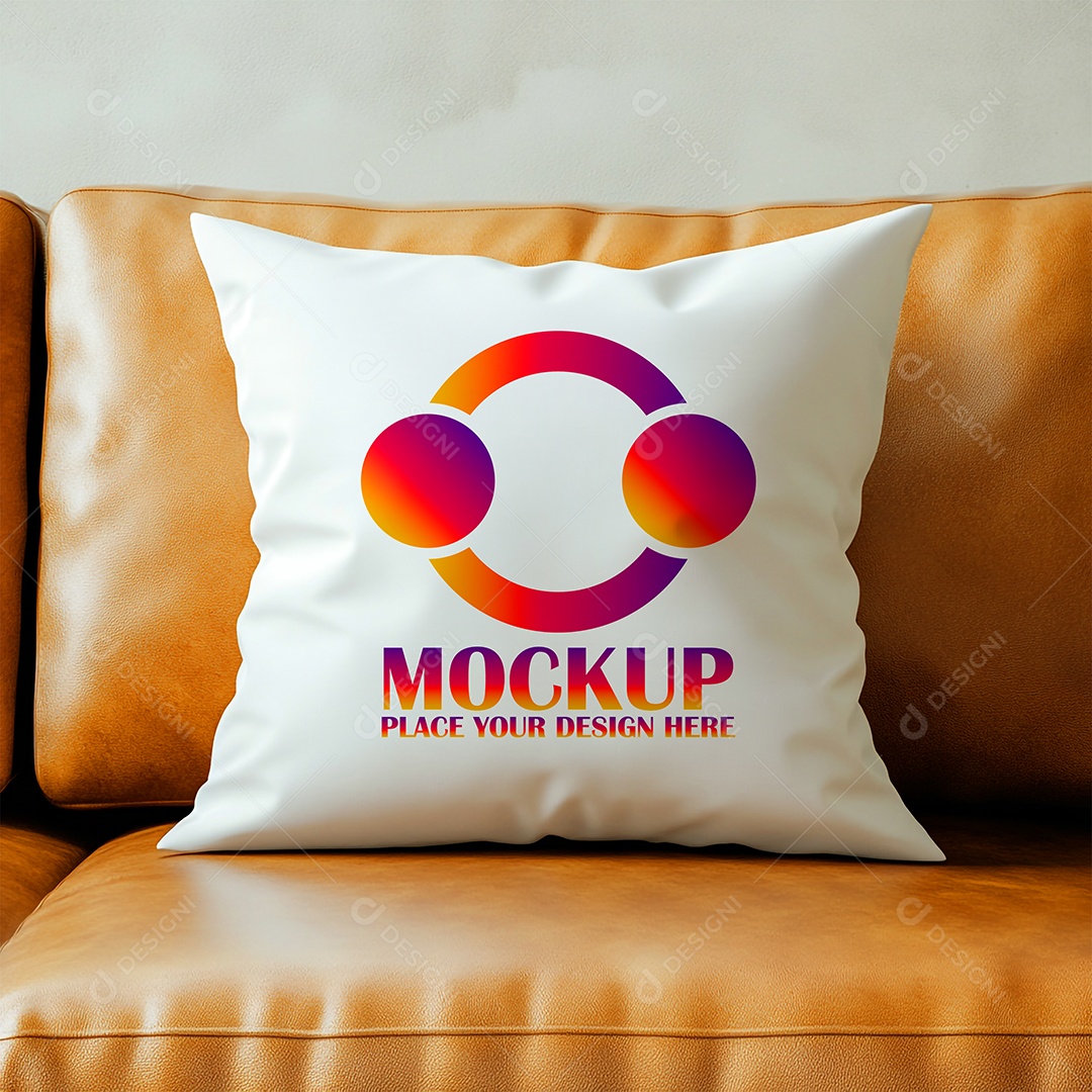 Mockup de Trabesseiro Almofada PSD Editável