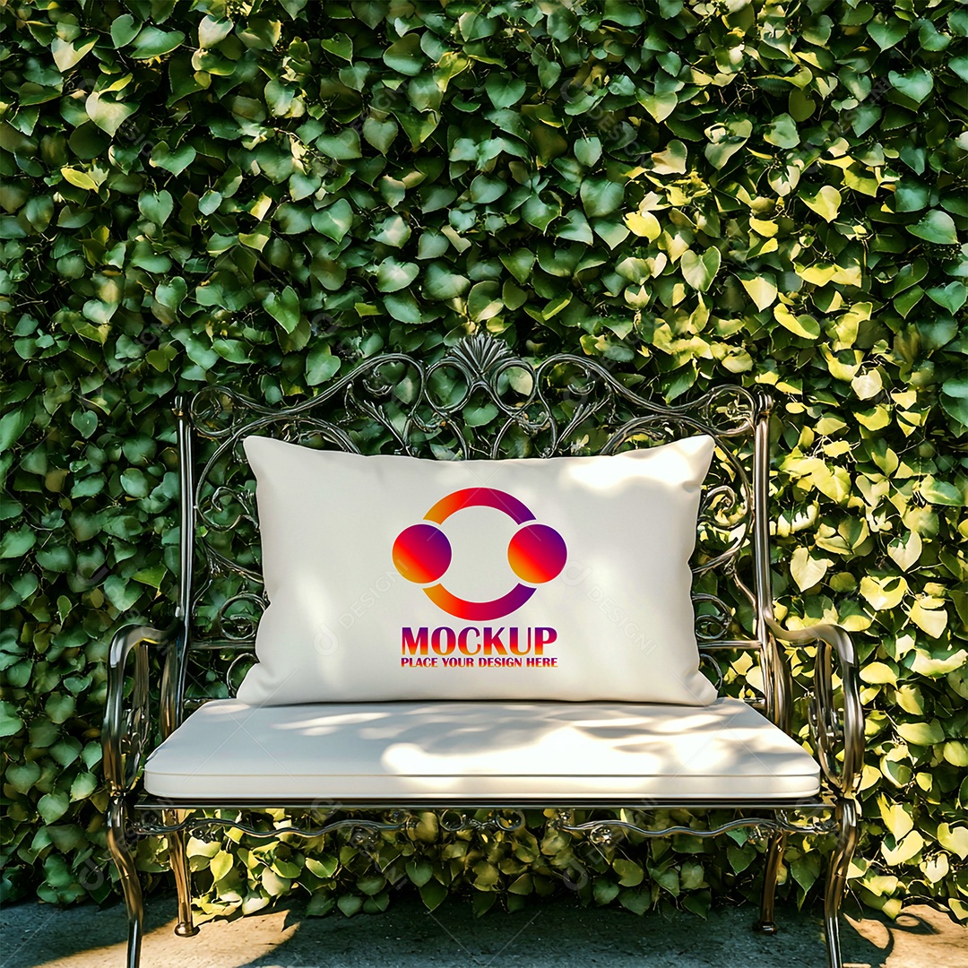 Mockup de Trabesseiro Almofada PSD Editável