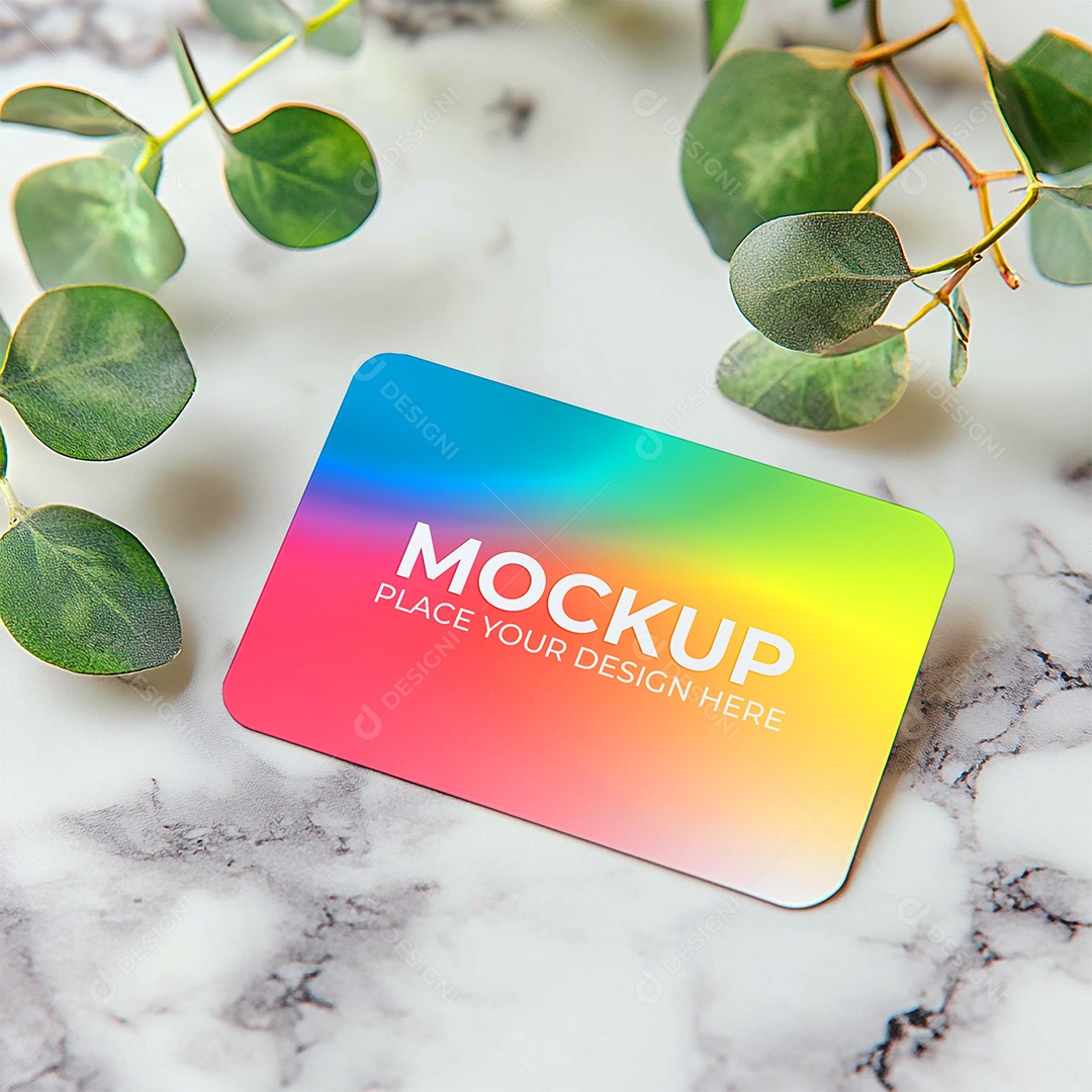 Mockup de Convite PSD Editável